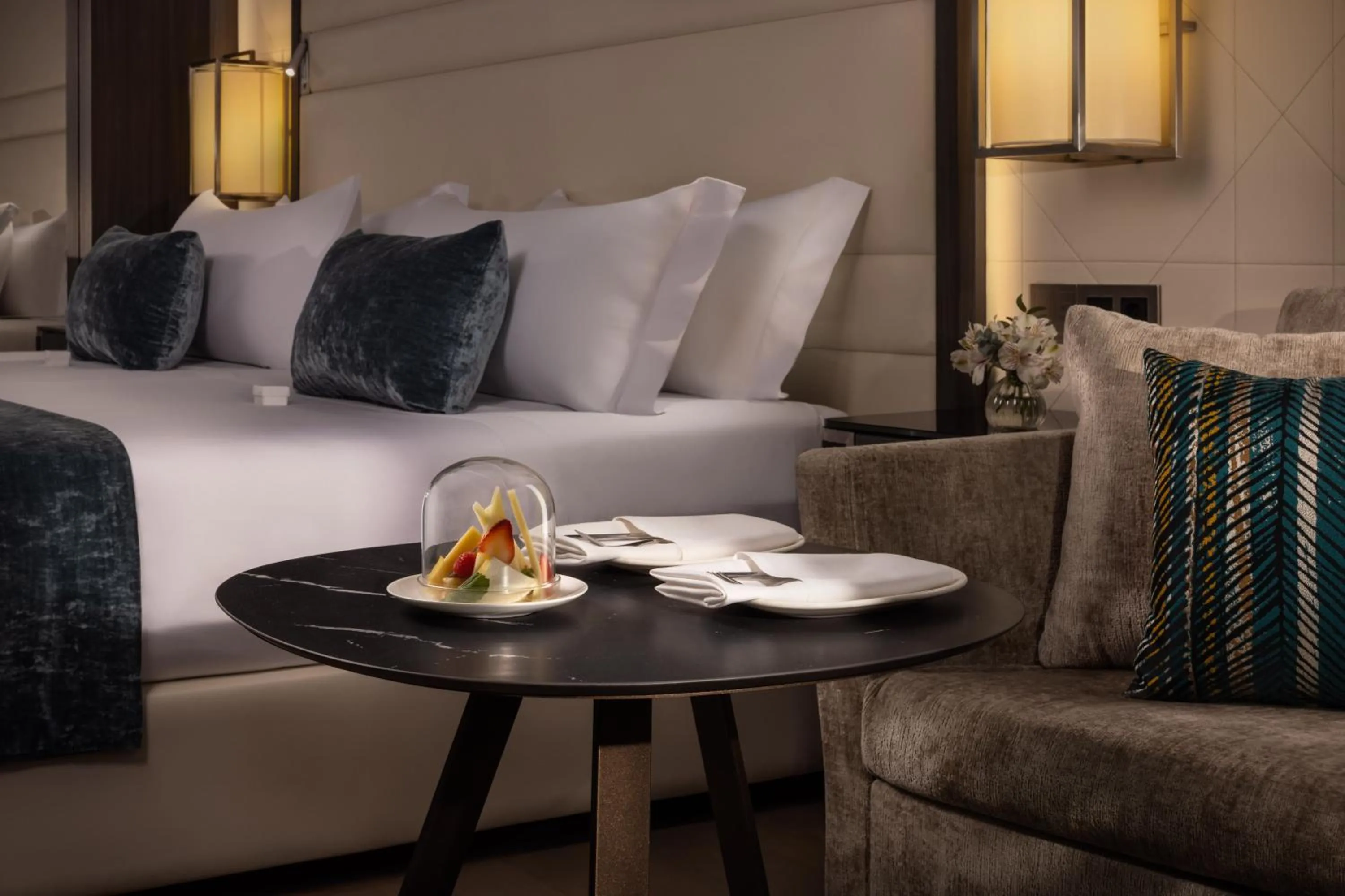 Decorative detail, Bed in VP Plaza España Design