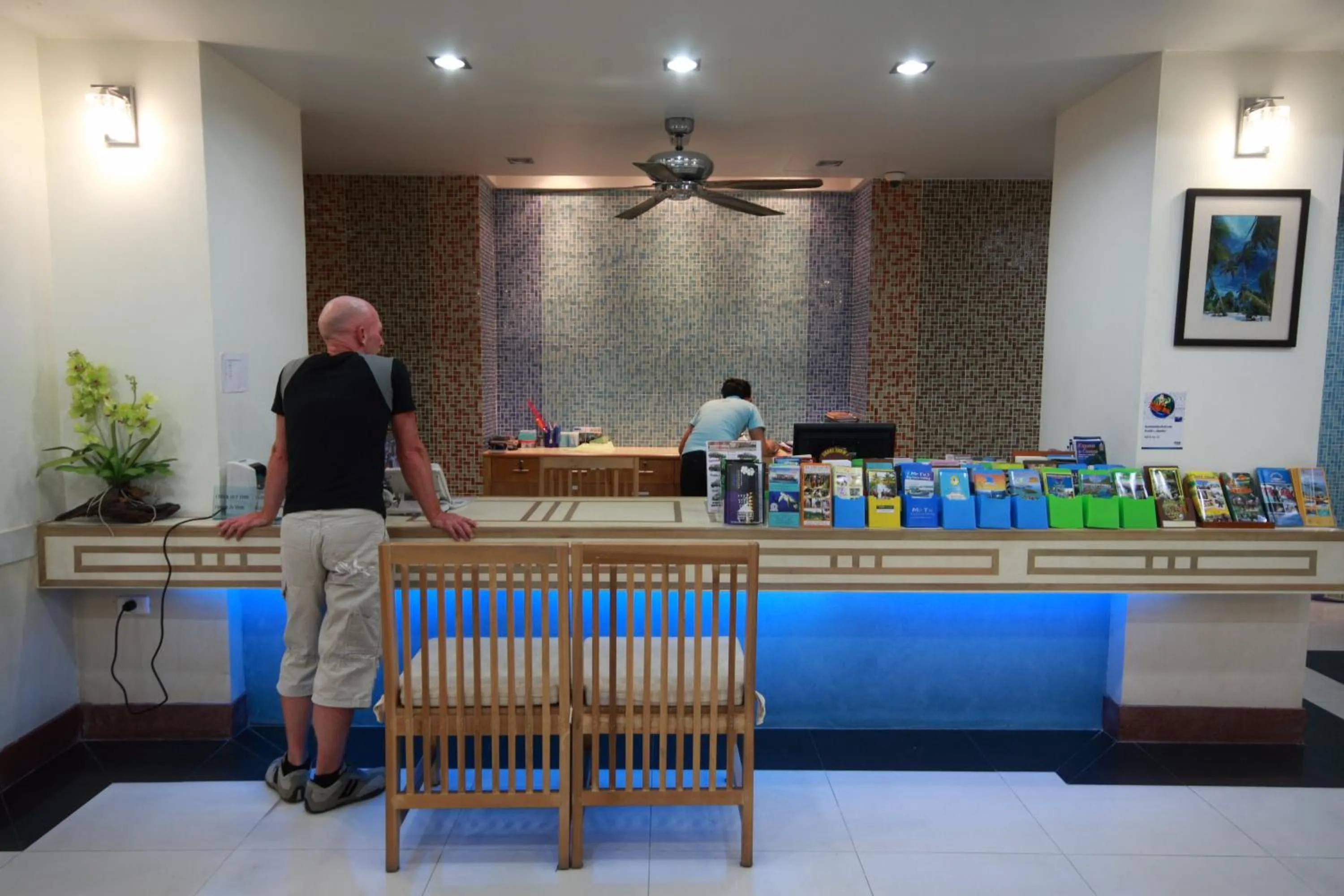 Lobby or reception in First Residence Hotel