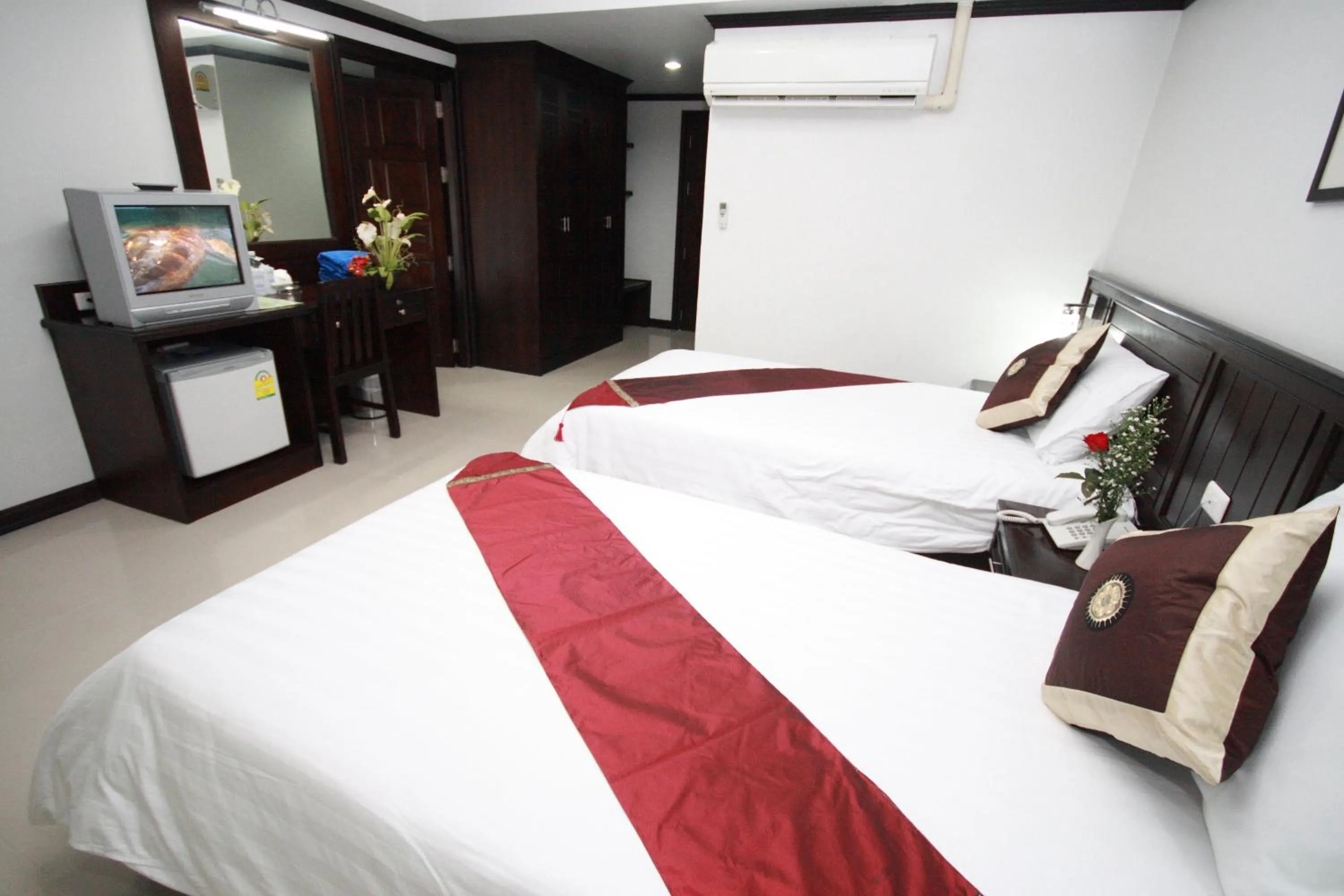 Bedroom, Bed in First Residence Hotel