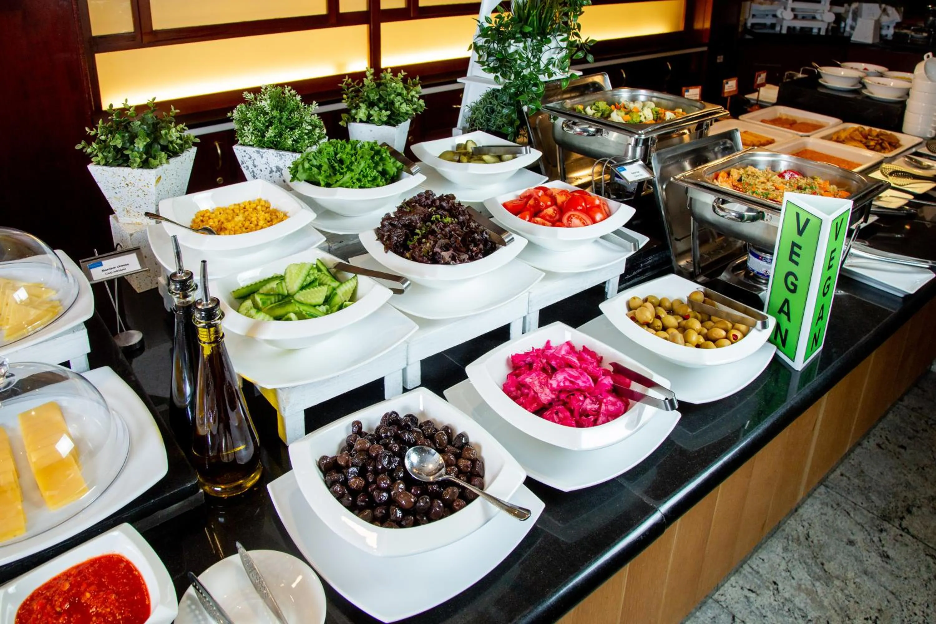 Breakfast in Rahat Palace Hotel