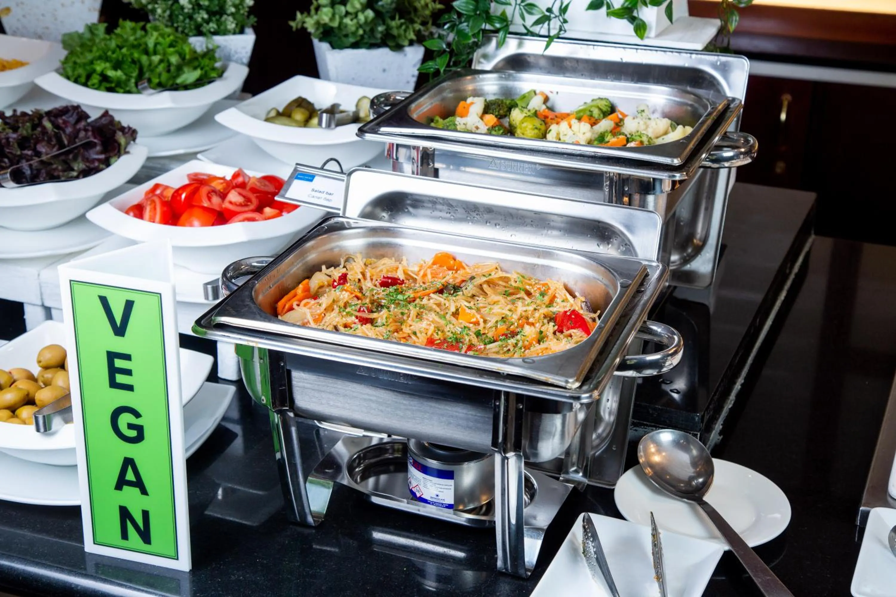 Breakfast in Rahat Palace Hotel