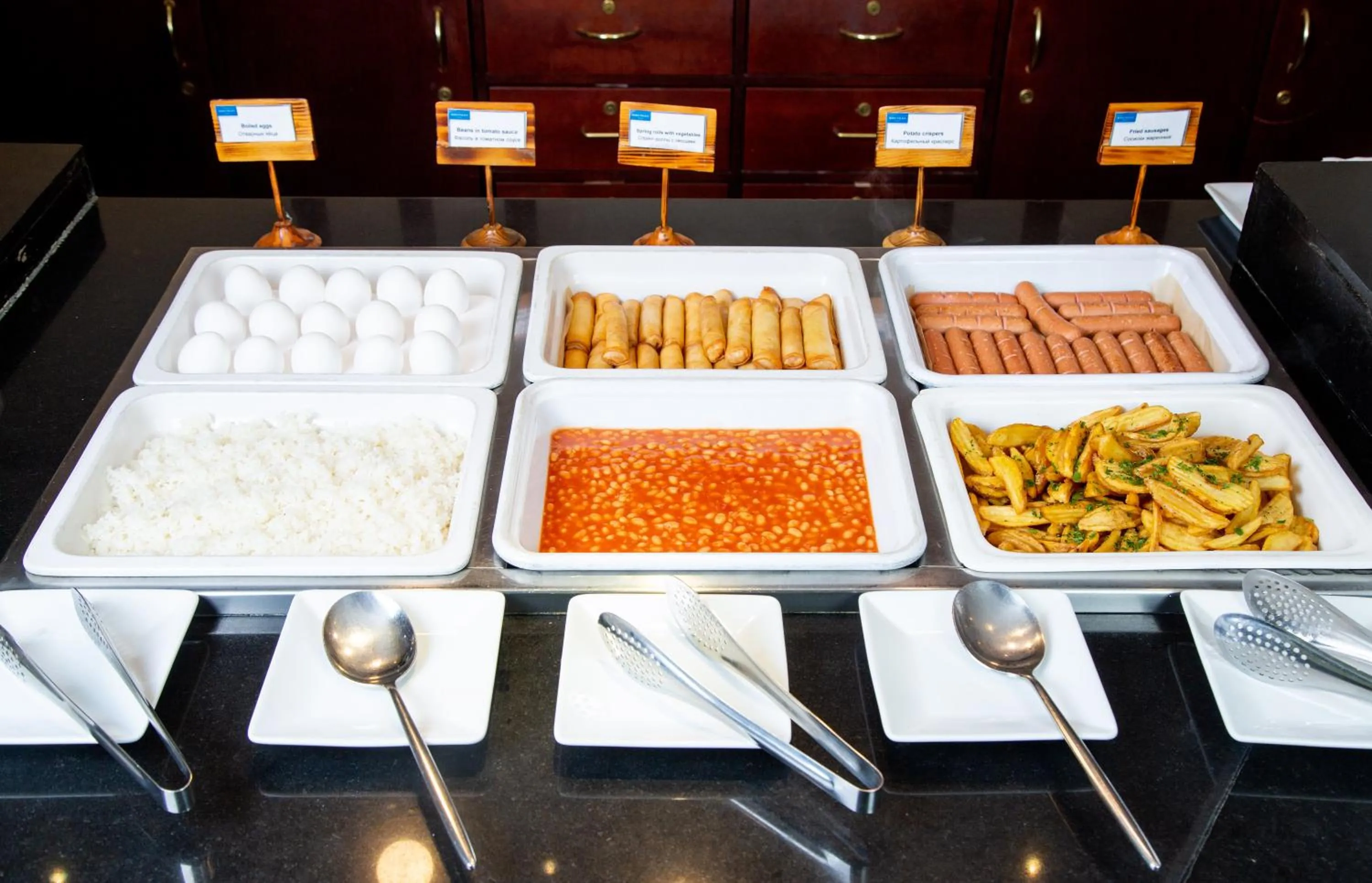 Breakfast in Rahat Palace Hotel