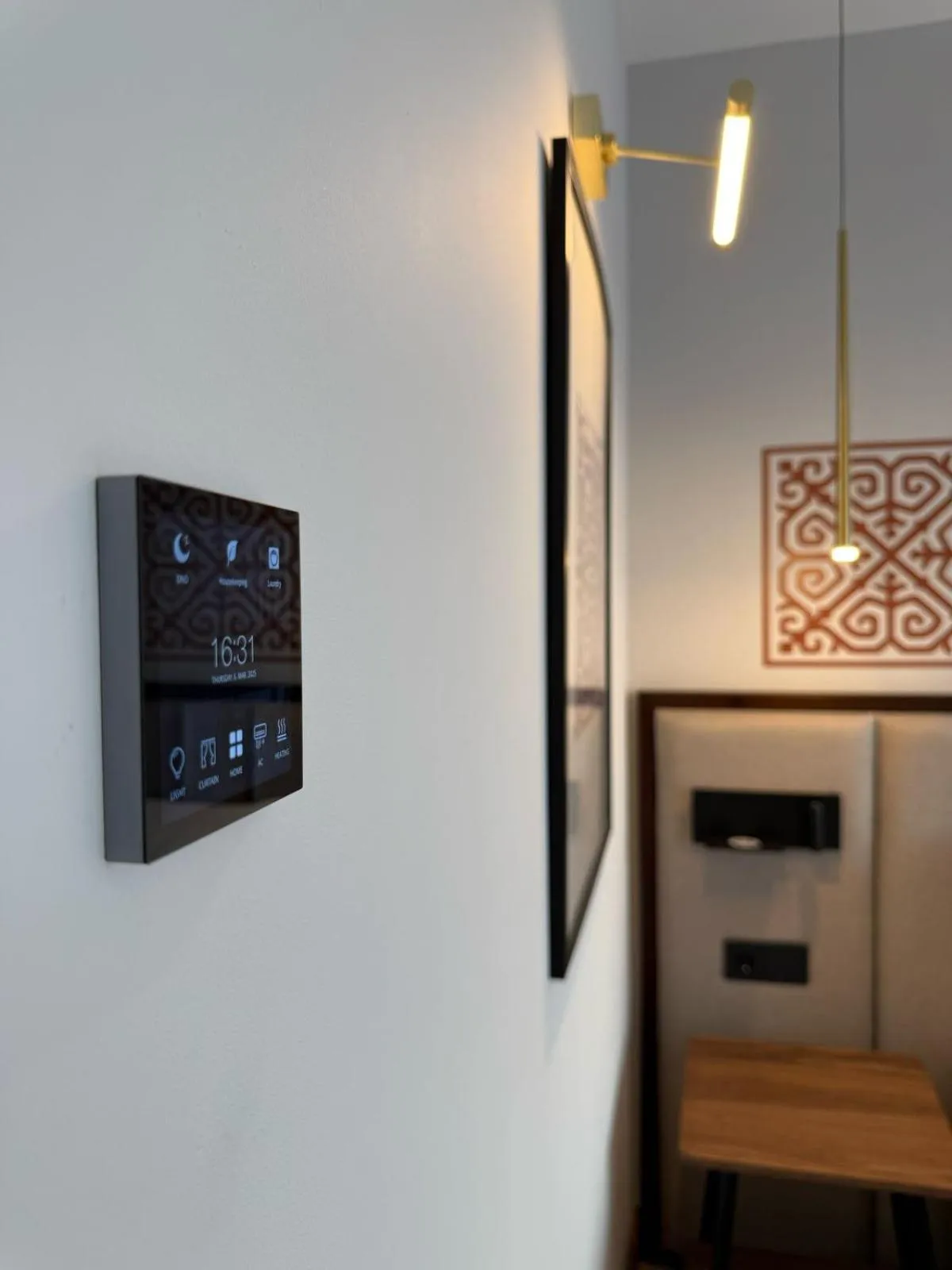 Decorative detail in Rahat Palace Hotel