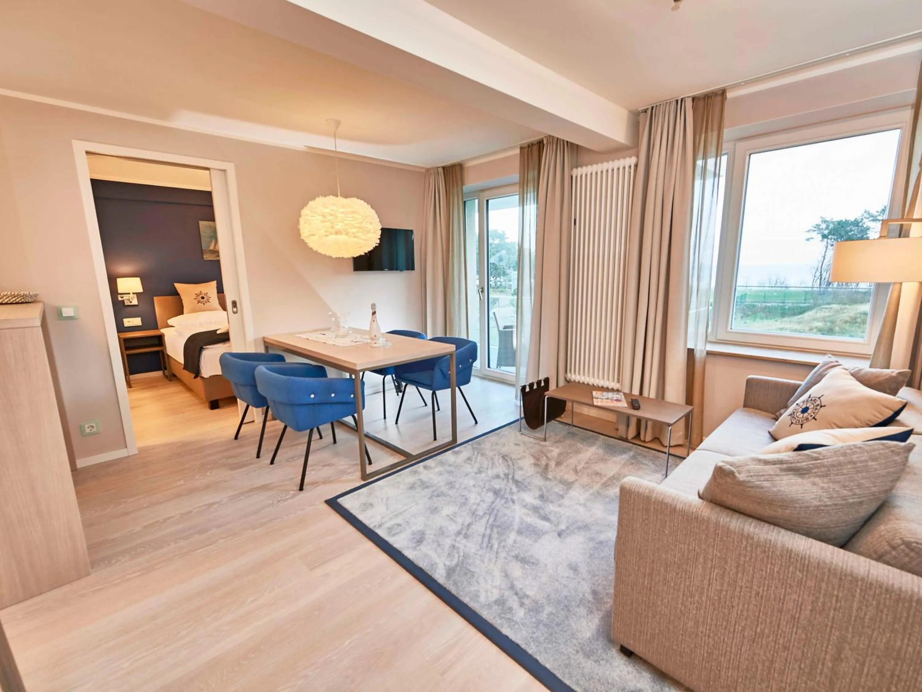 Strandresort Prora - WG 202 mit Meerblick und Sauna