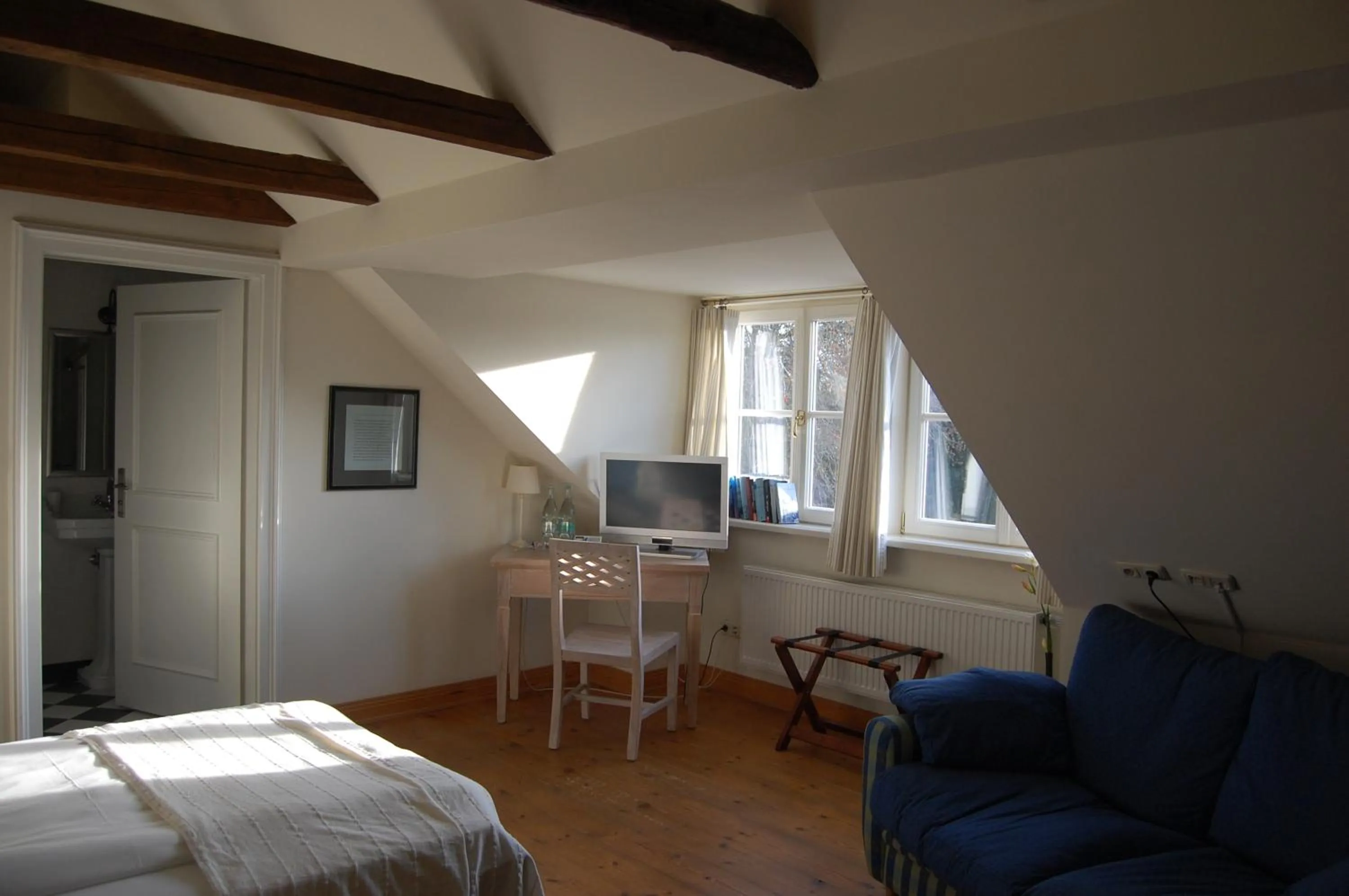 Bed in Hotel Hochzeitshaus