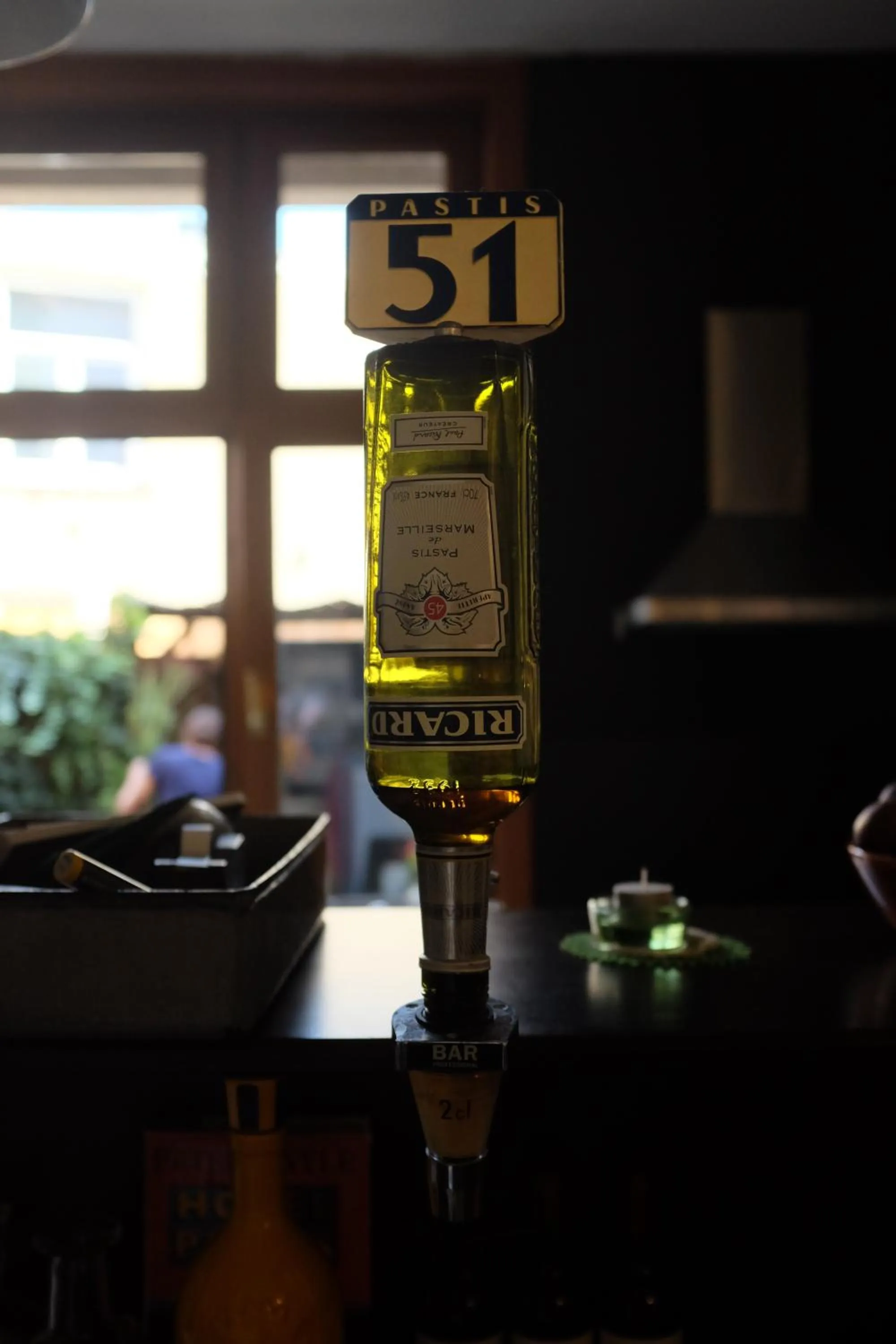 Decorative detail in Logis Pastis