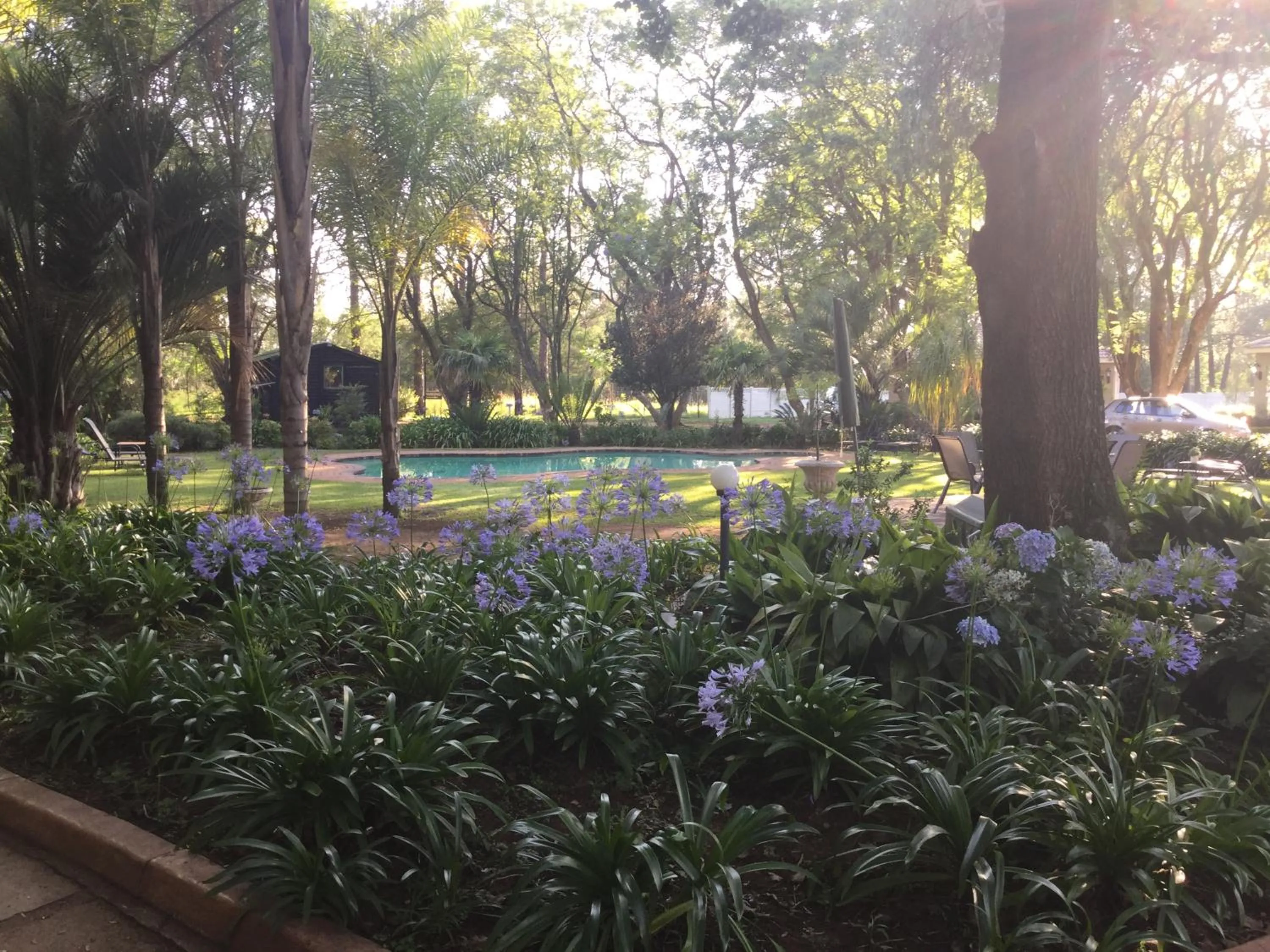 Garden in Farmhouse Lodge