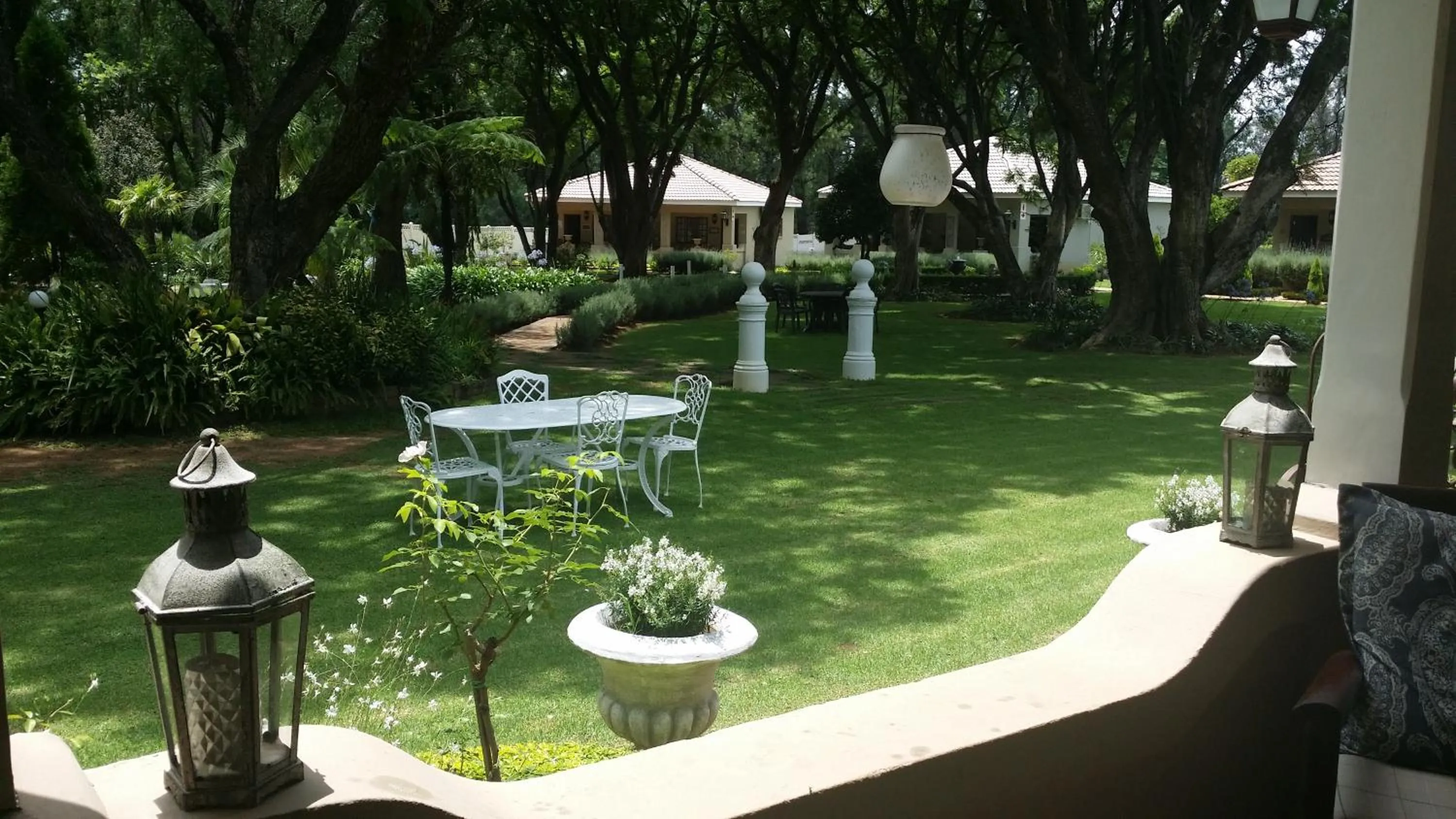 Garden in Farmhouse Lodge