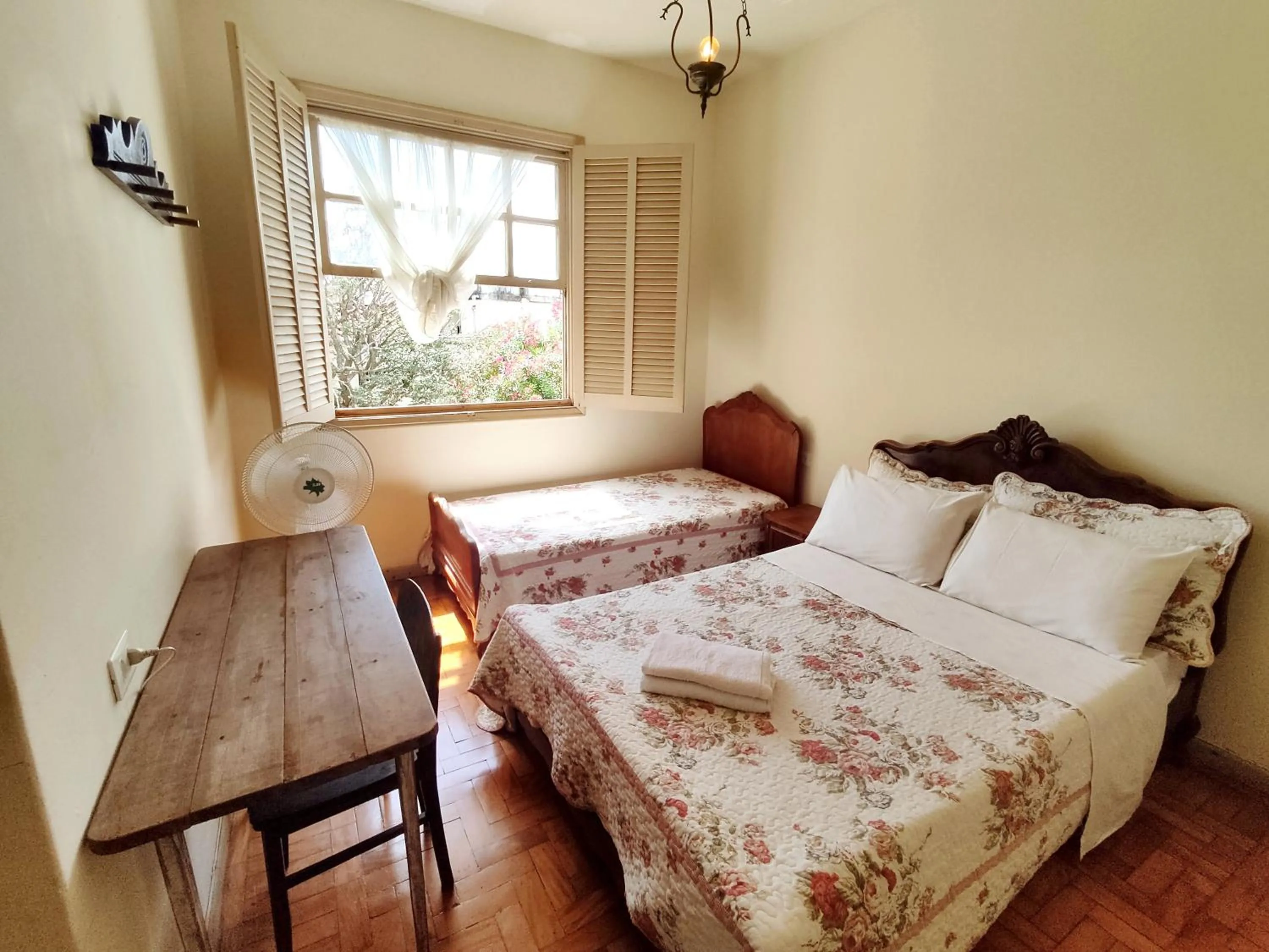 Bed in Pousada Mundo Consciente