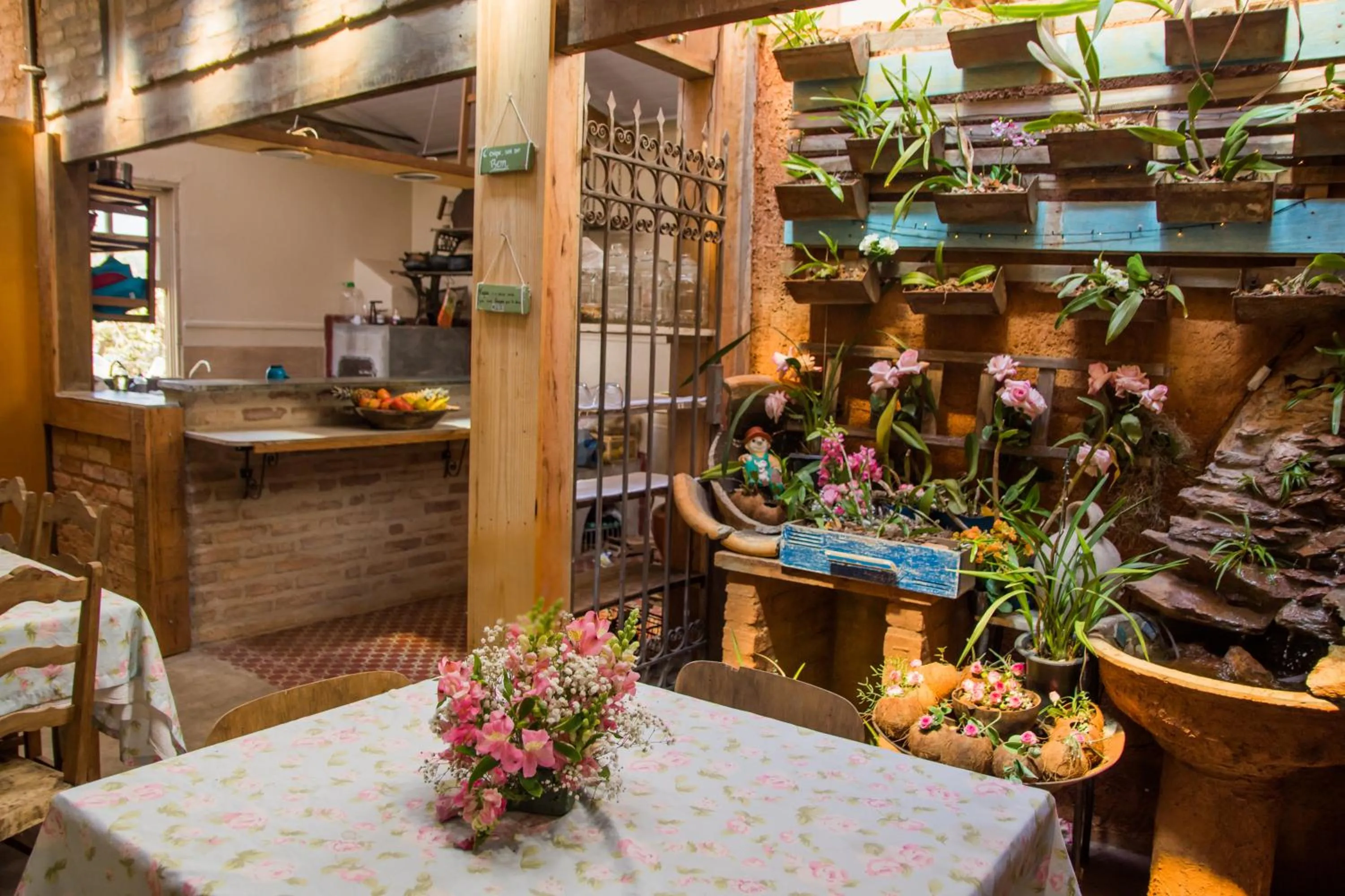 Lobby or reception in Pousada Mundo Consciente