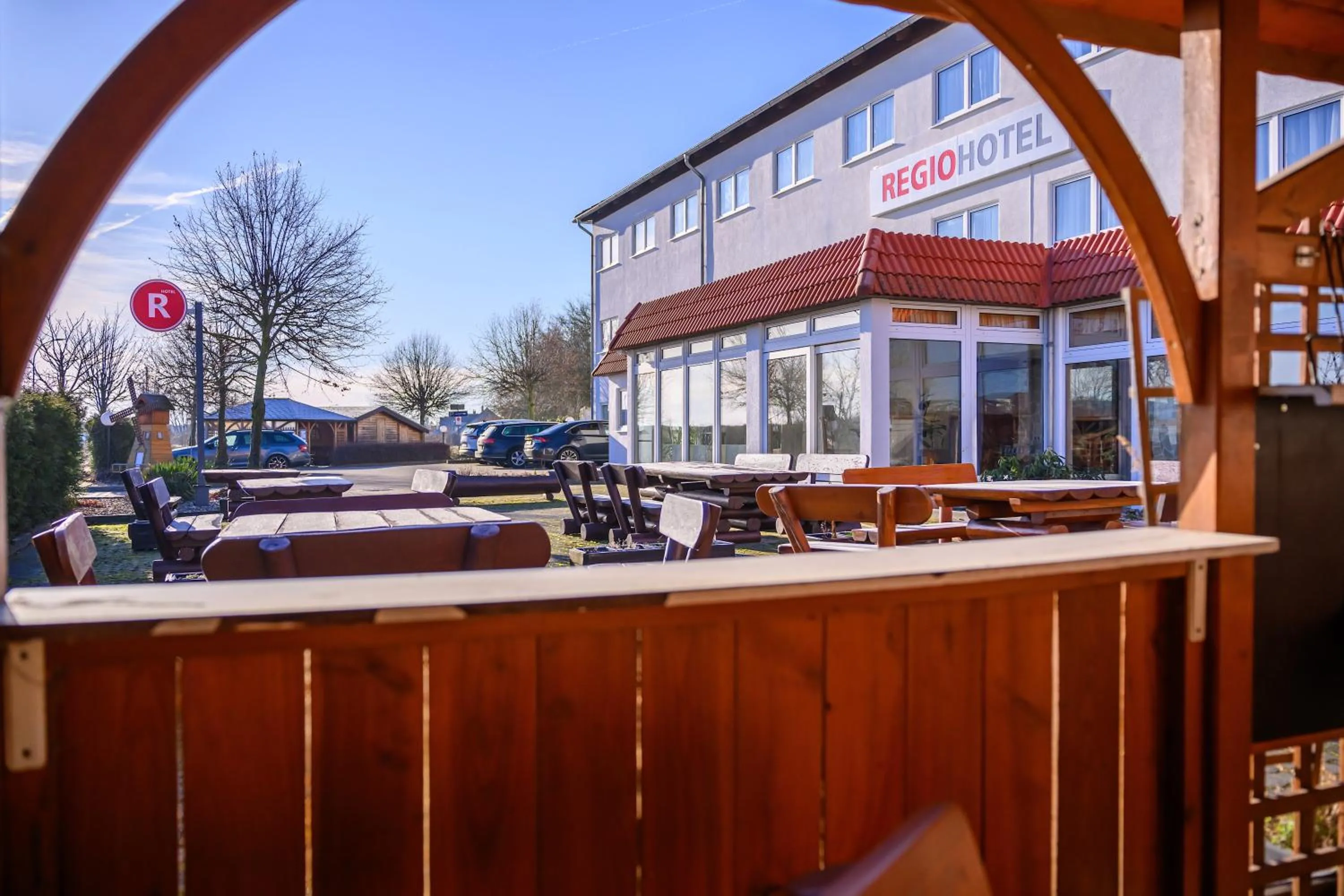 Property logo or sign in REGIOHOTEL Halle Leipzig Airport