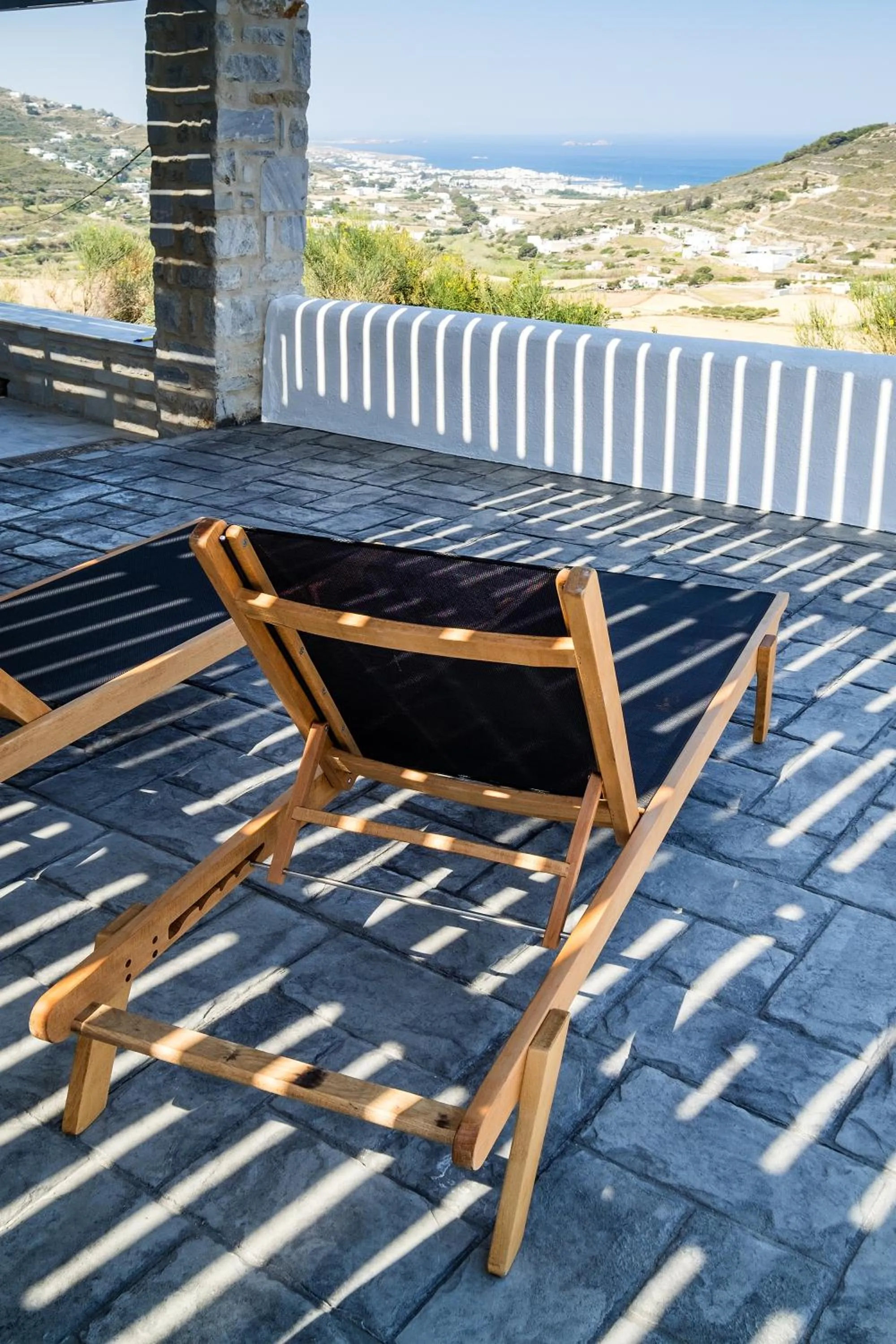Balcony/Terrace in Paros Villas Nereids