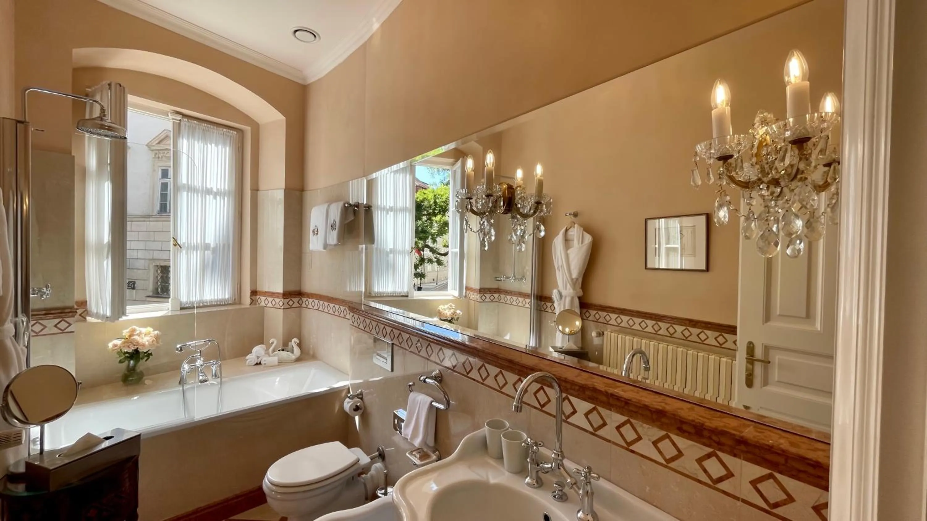 Bathroom in Alchymist Prague Castle Suites Hotel