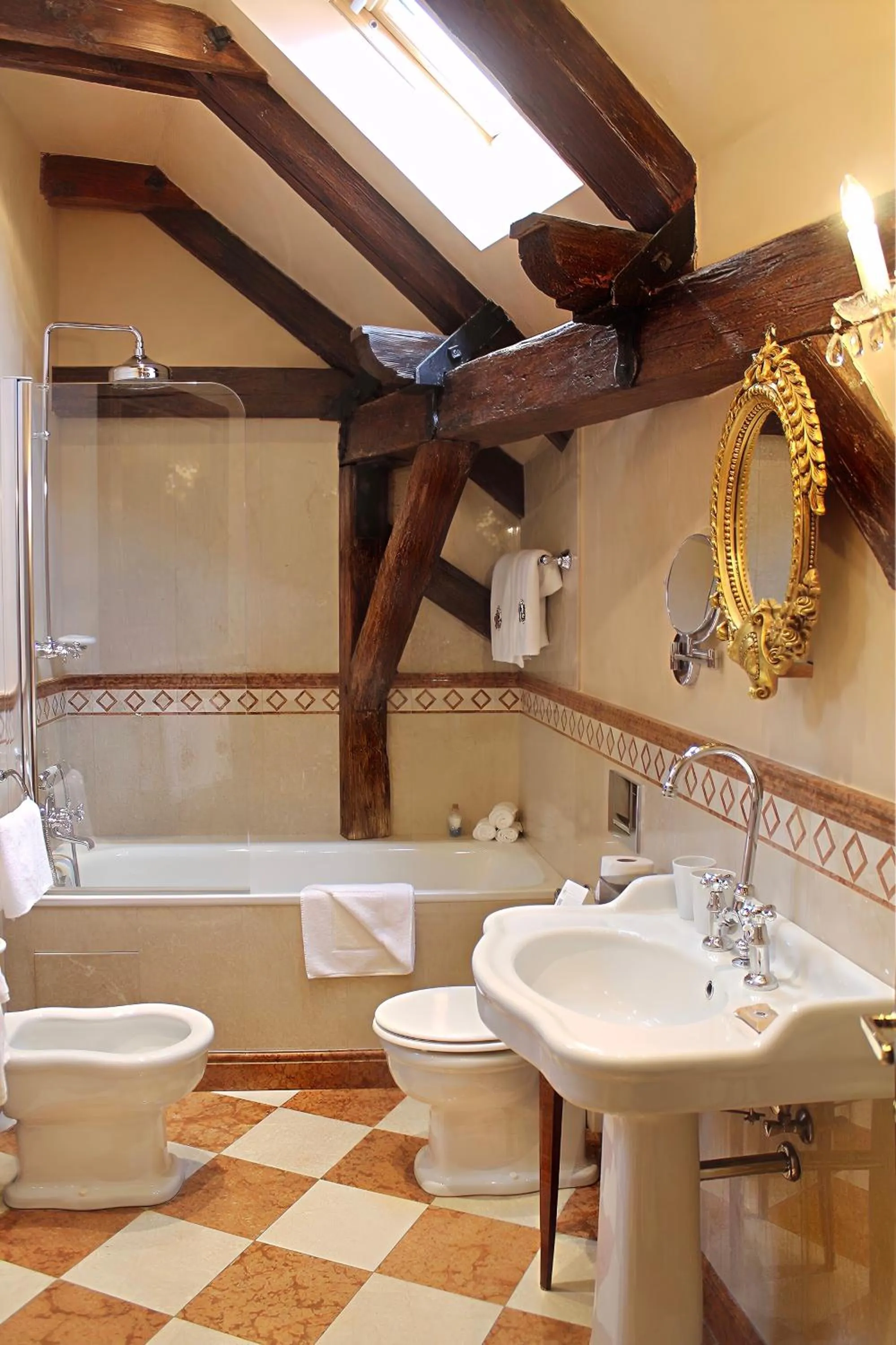 Bathroom in Alchymist Prague Castle Suites Hotel