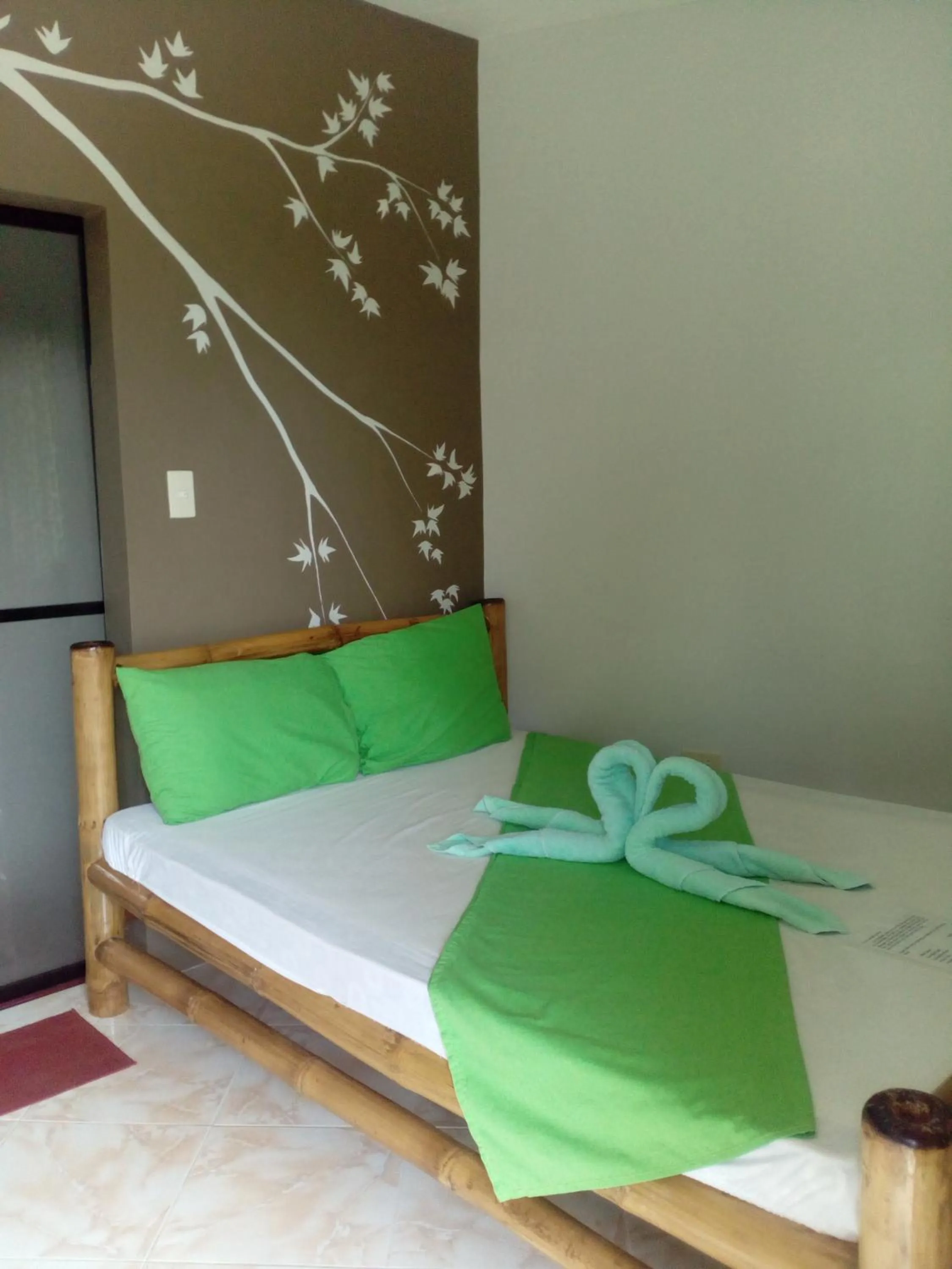 Bed in Greenhut Pension & Bar