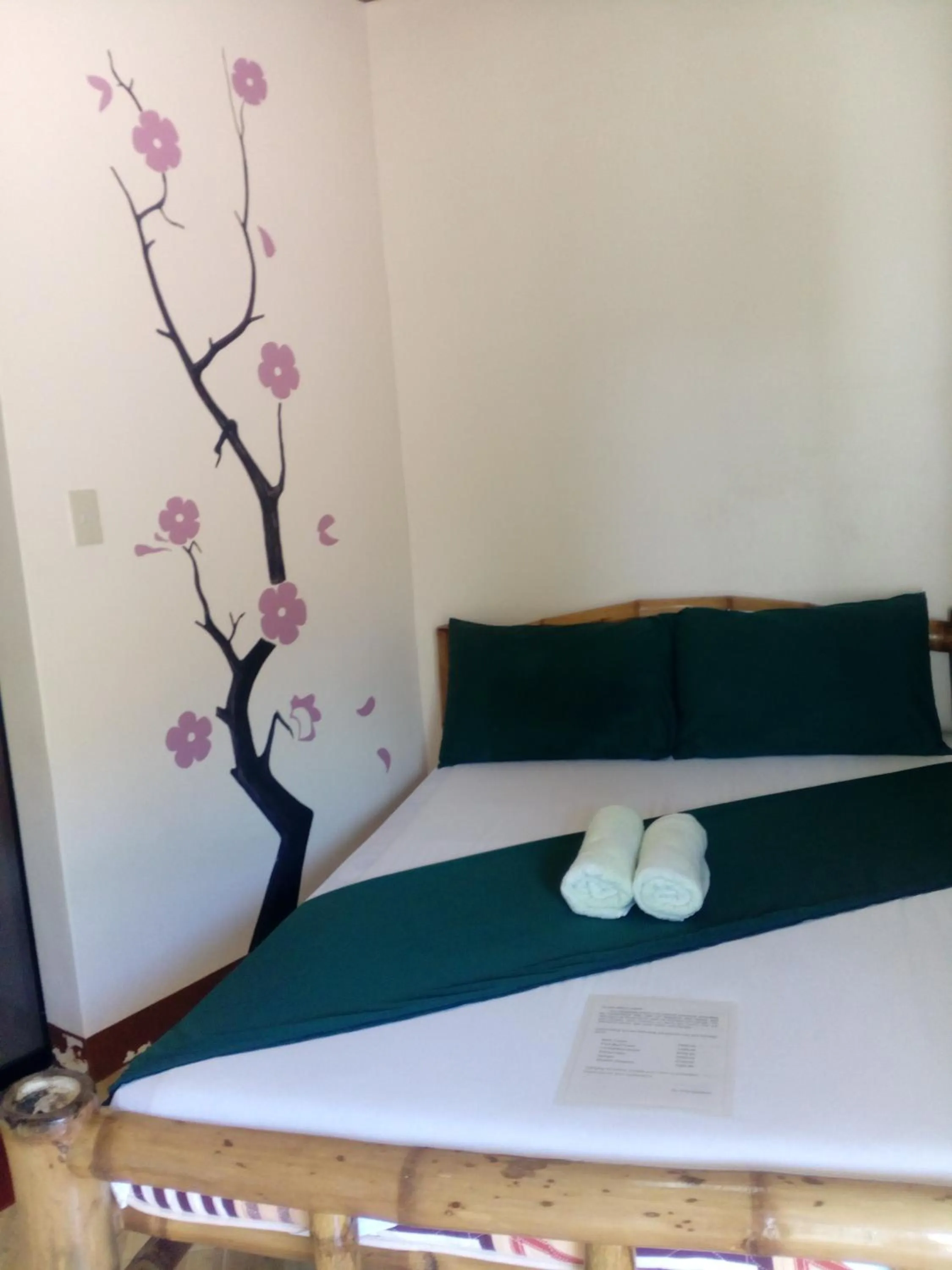 Bed in Greenhut Pension & Bar