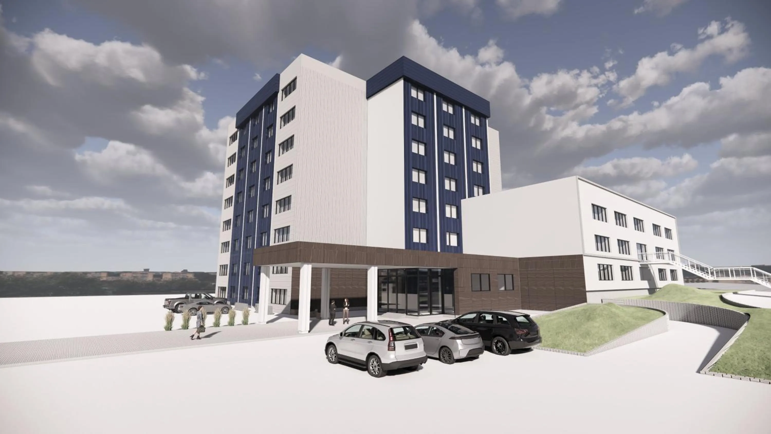 Property building in Crowne Plaza Saint John Harbour View by IHG