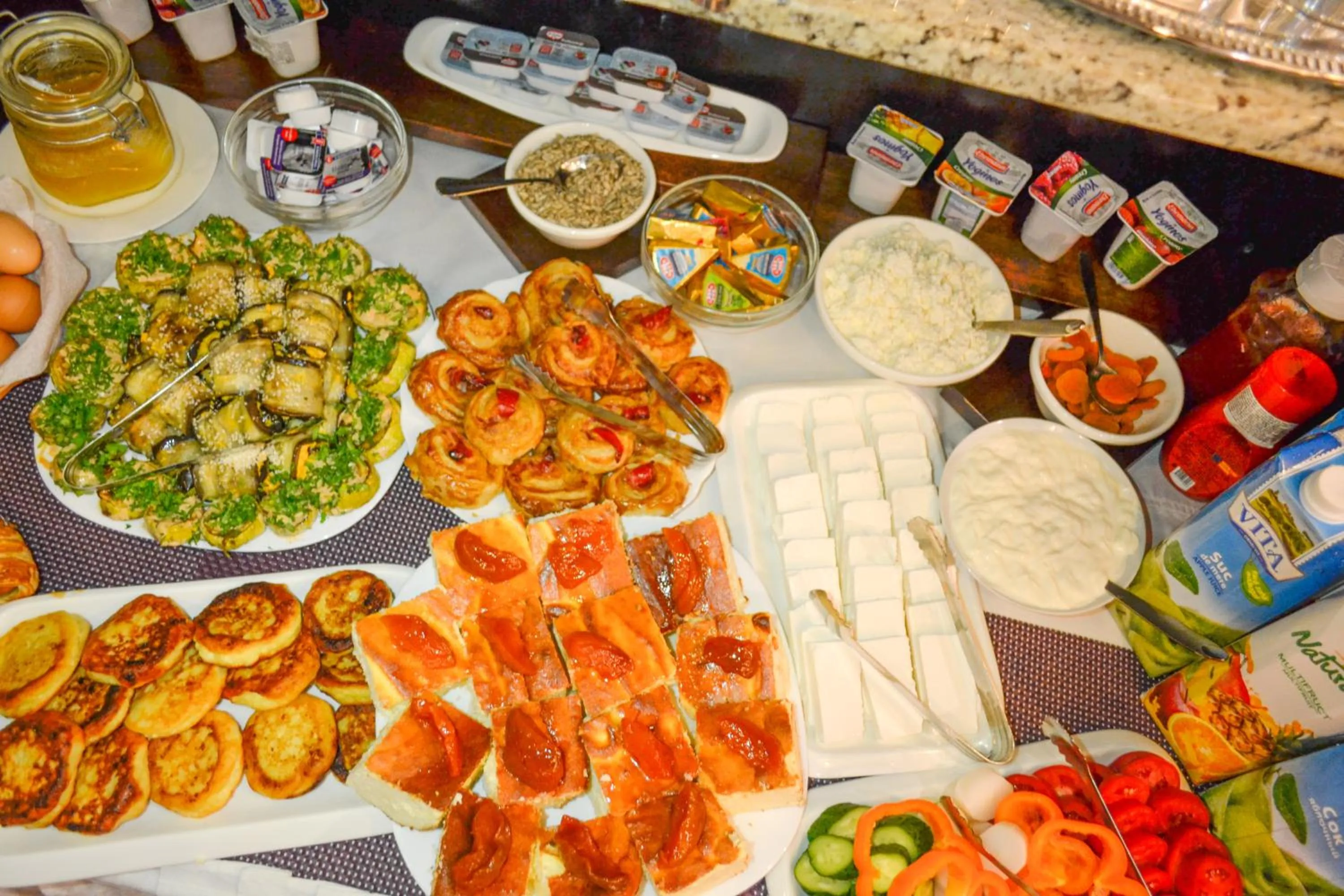 Breakfast in Komilfo Hotel