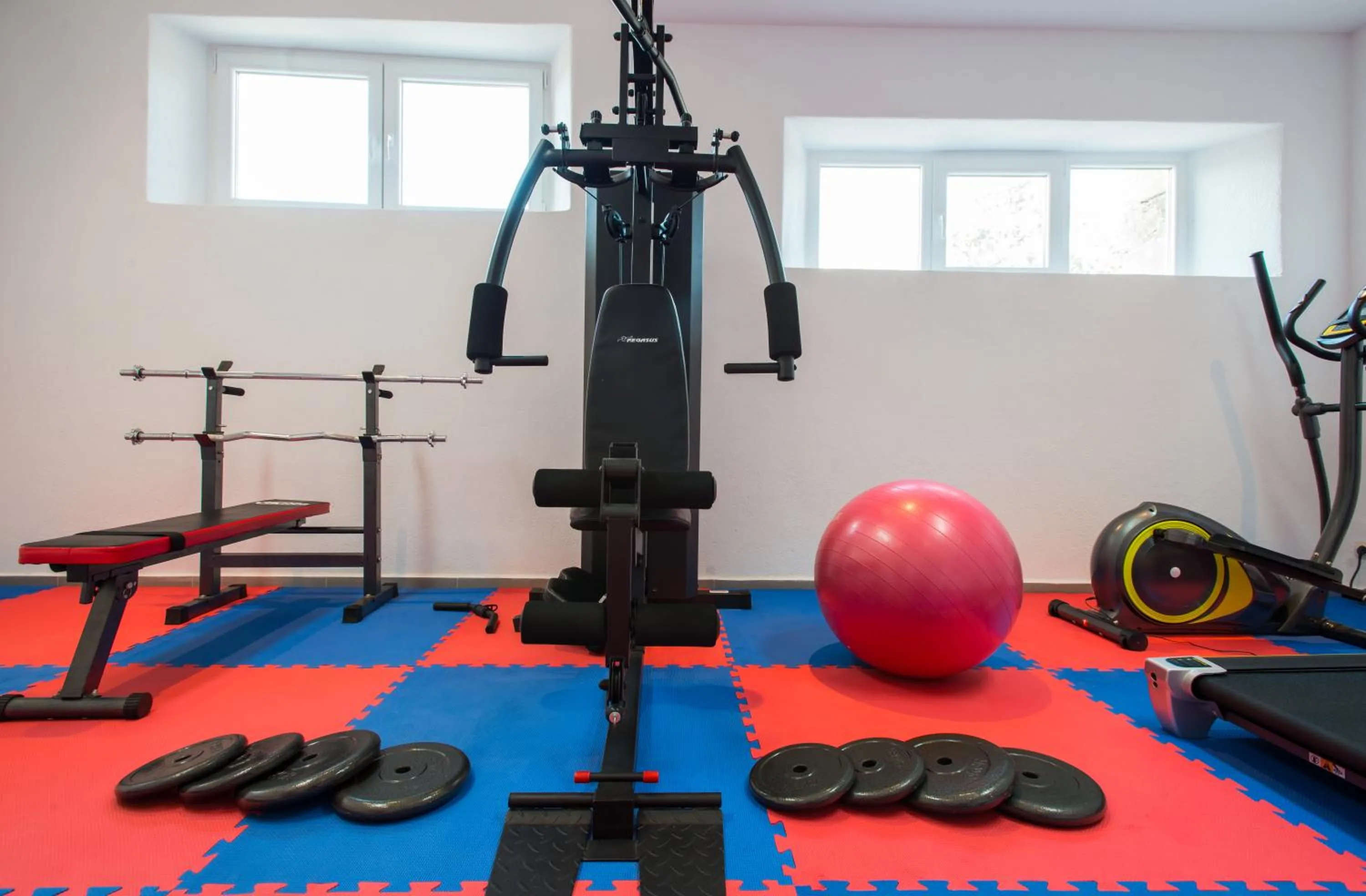 Fitness centre/facilities in Hotel Adonis