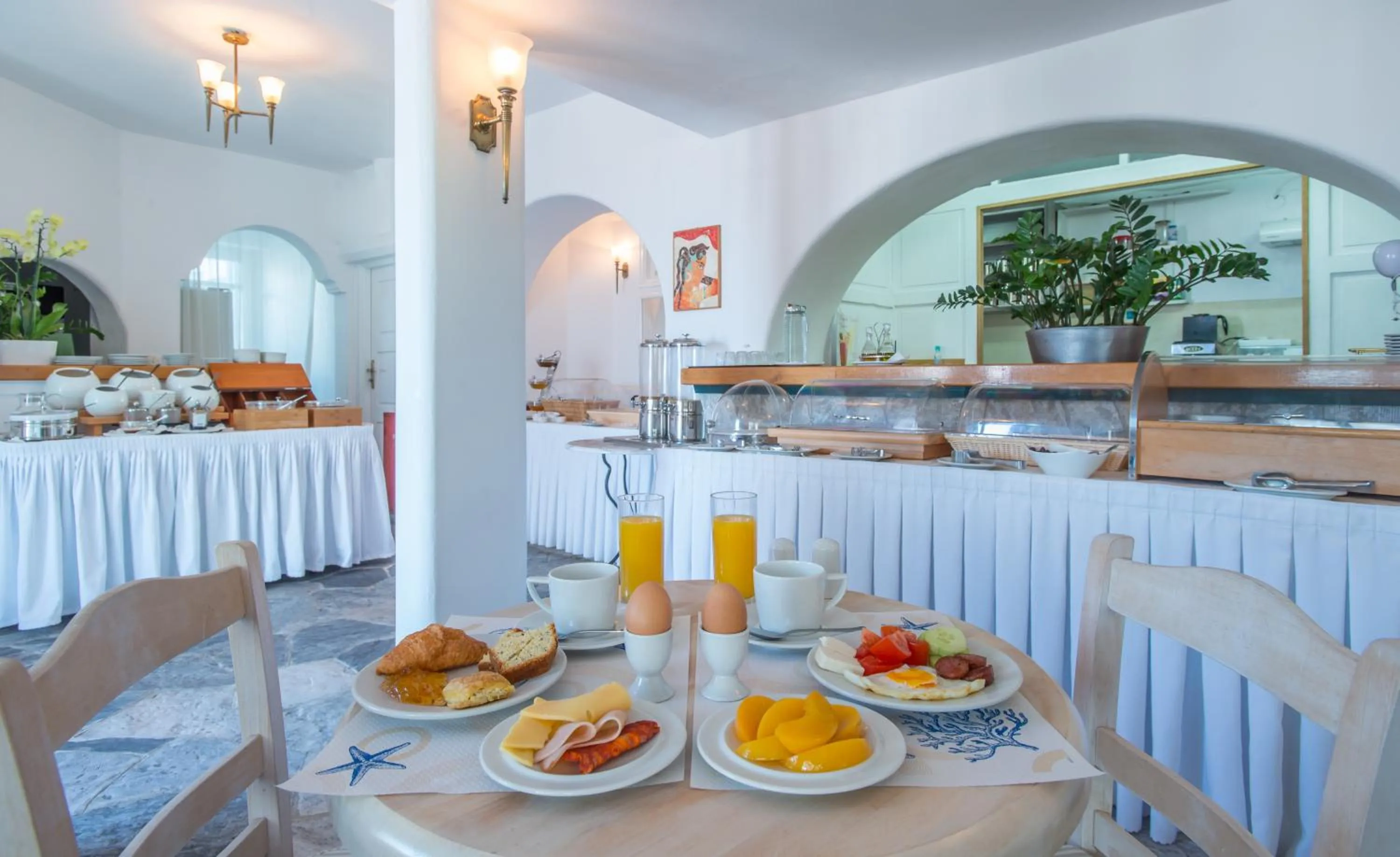 Area and facilities in Hotel Adonis