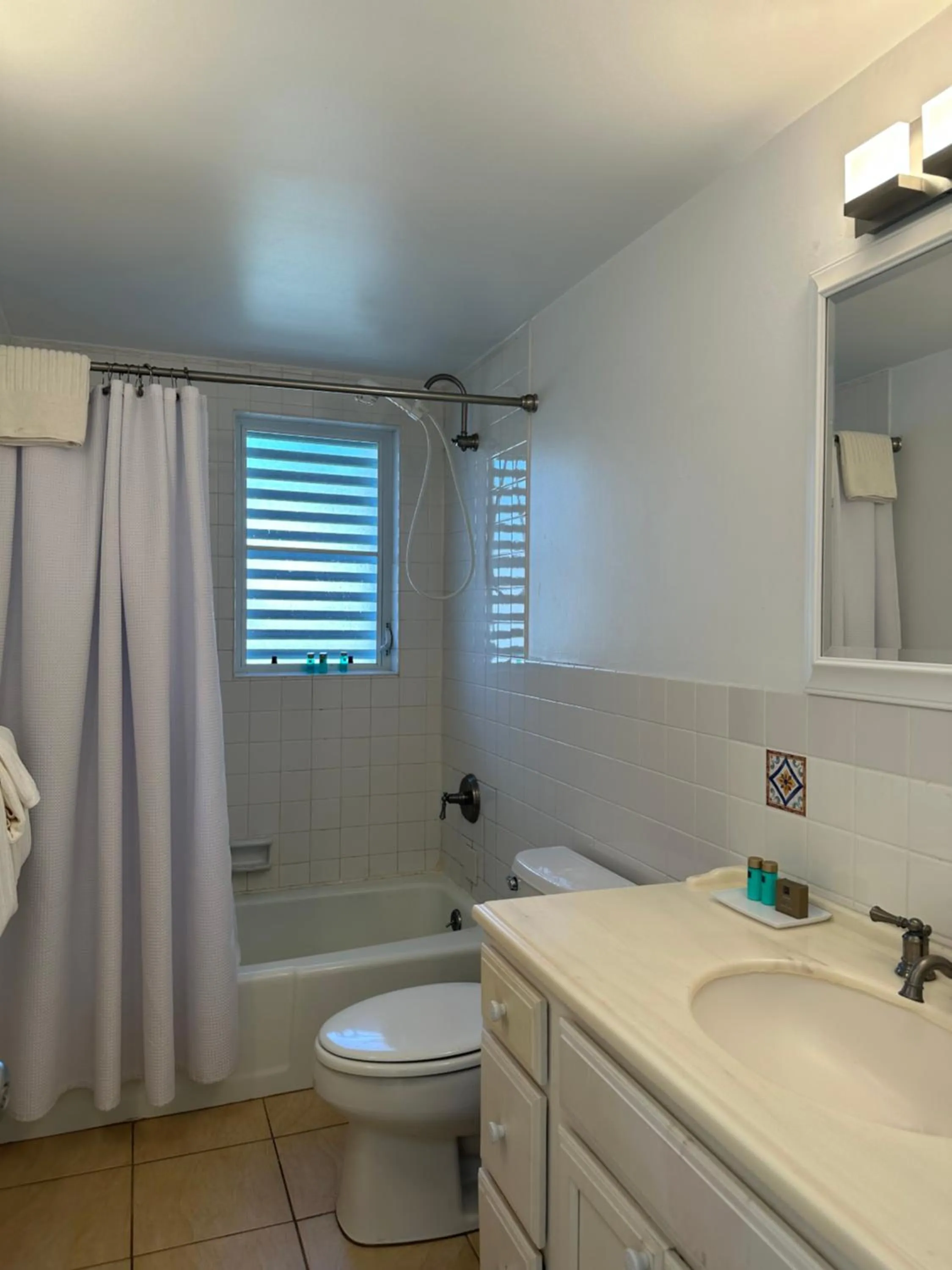 Bathroom in Secret Harbour Beach Resort