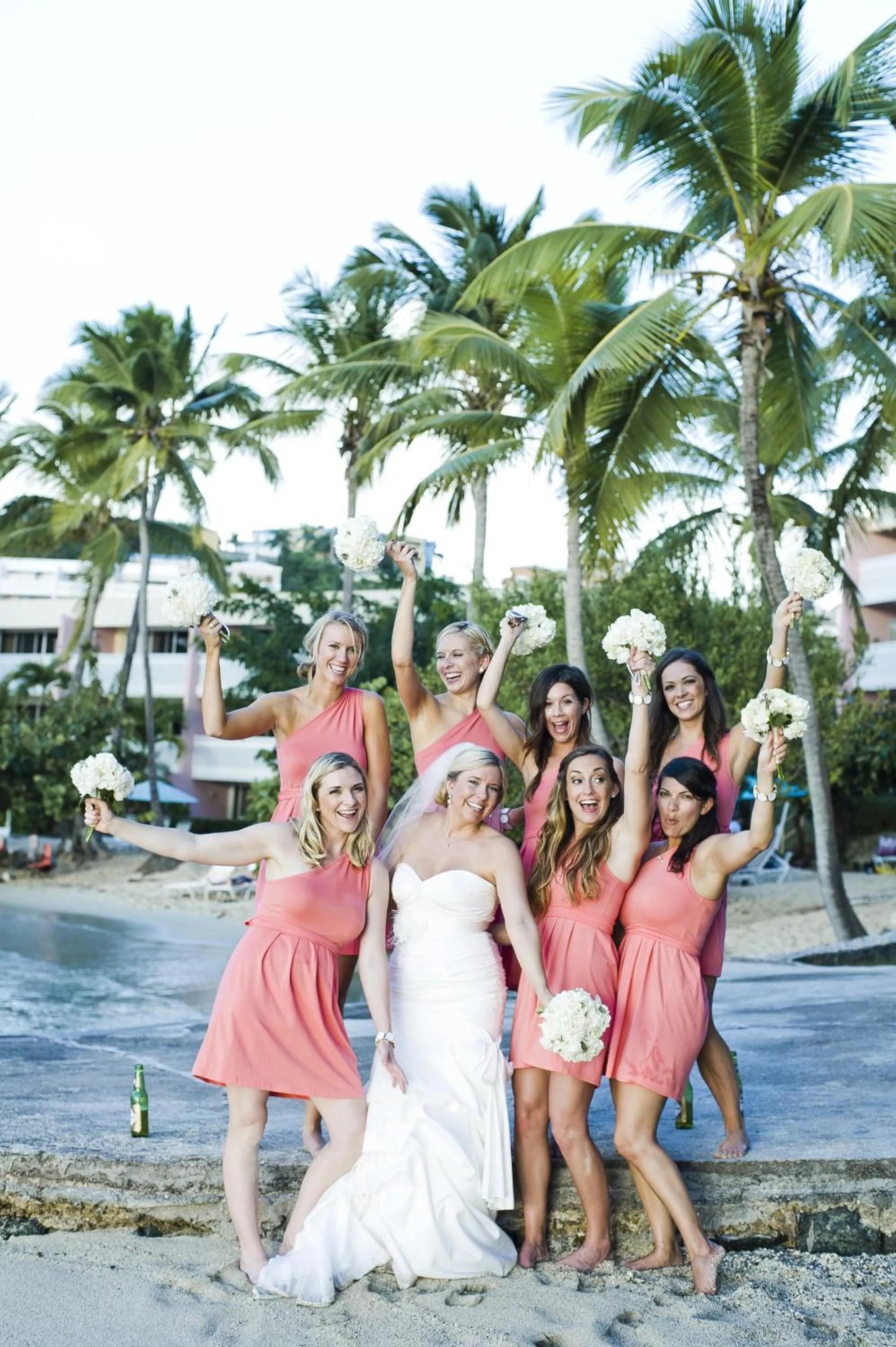 People in Secret Harbour Beach Resort