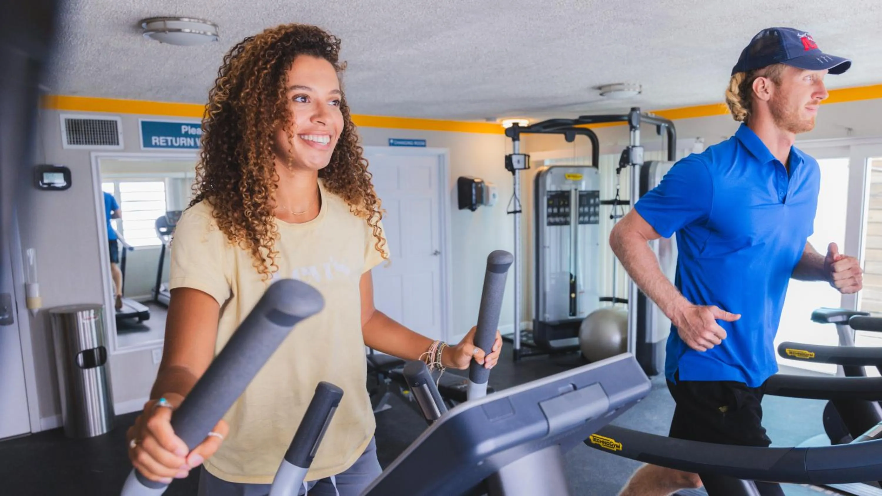Fitness centre/facilities in Secret Harbour Beach Resort