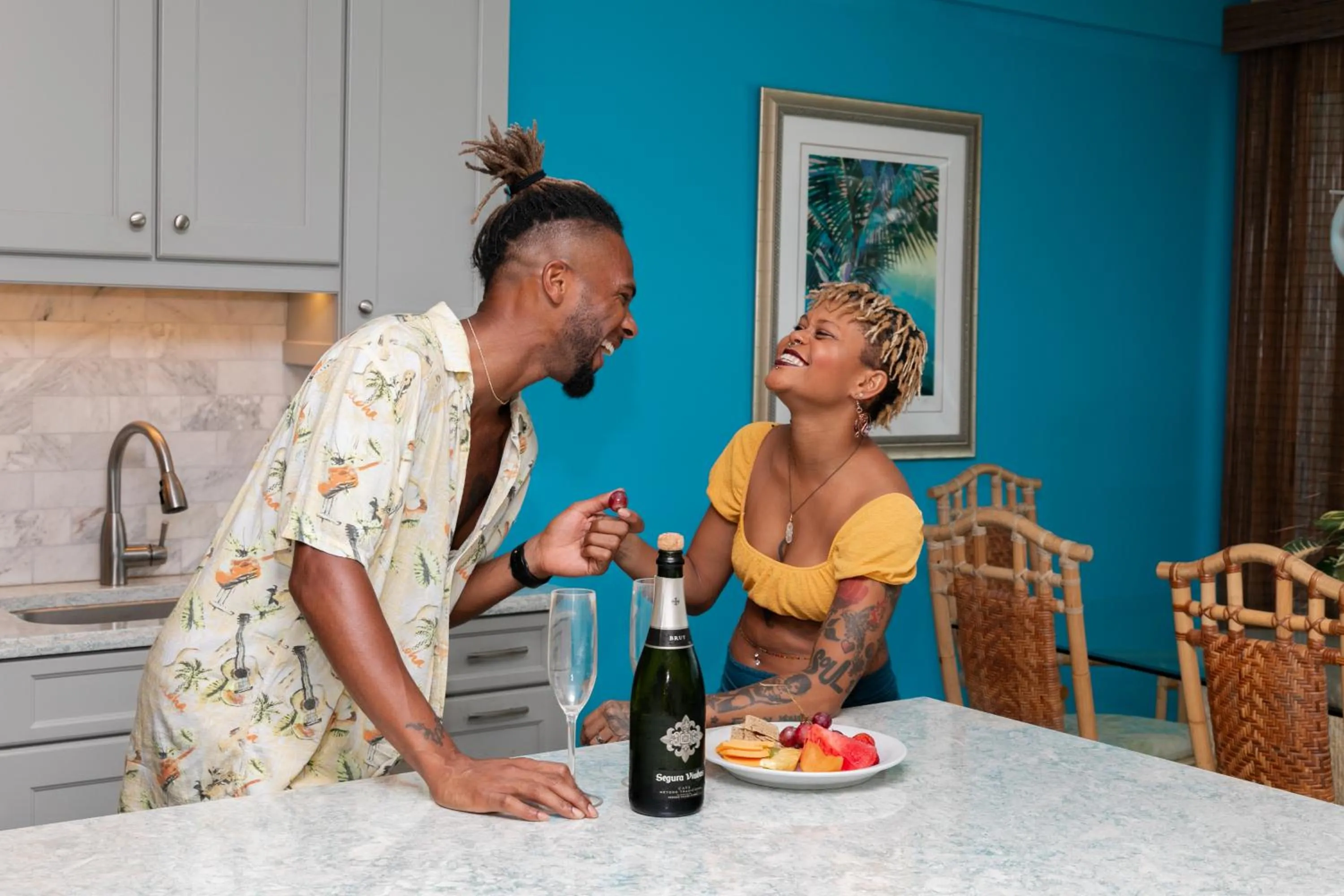 kitchen in Secret Harbour Beach Resort