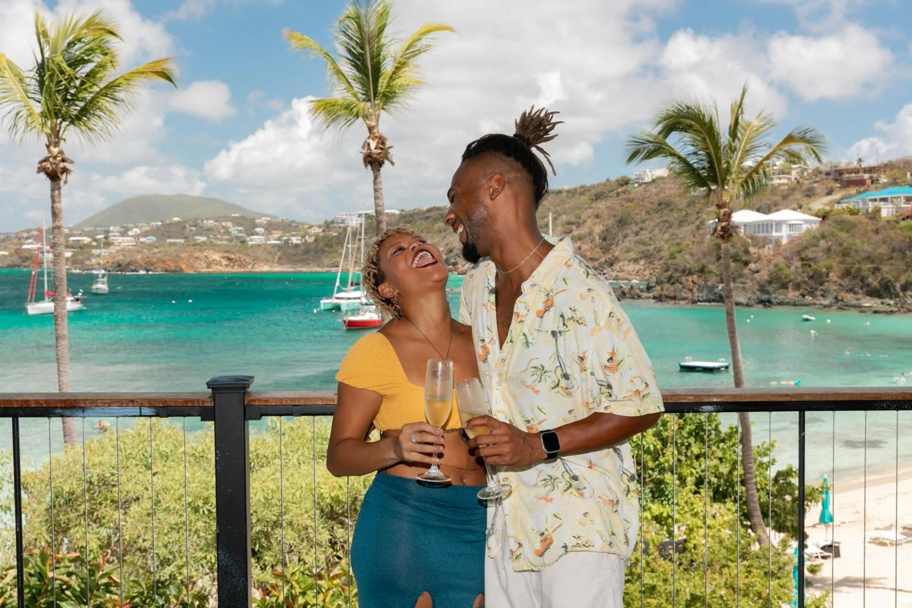 Balcony/Terrace in Secret Harbour Beach Resort