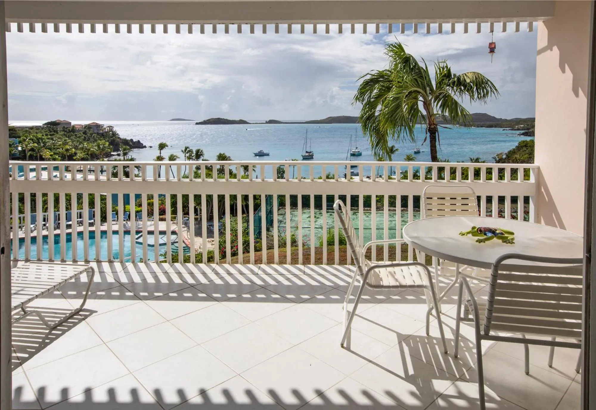 Pool view in Secret Harbour Beach Resort