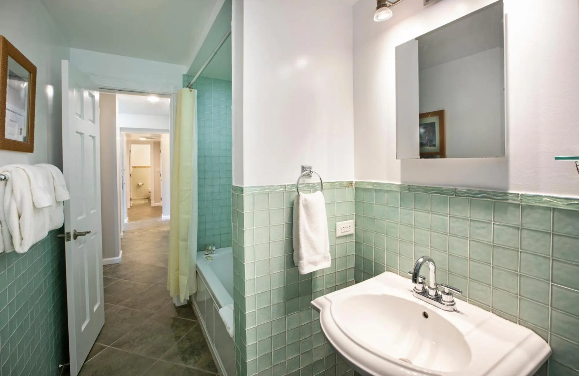 Bathroom in Secret Harbour Beach Resort