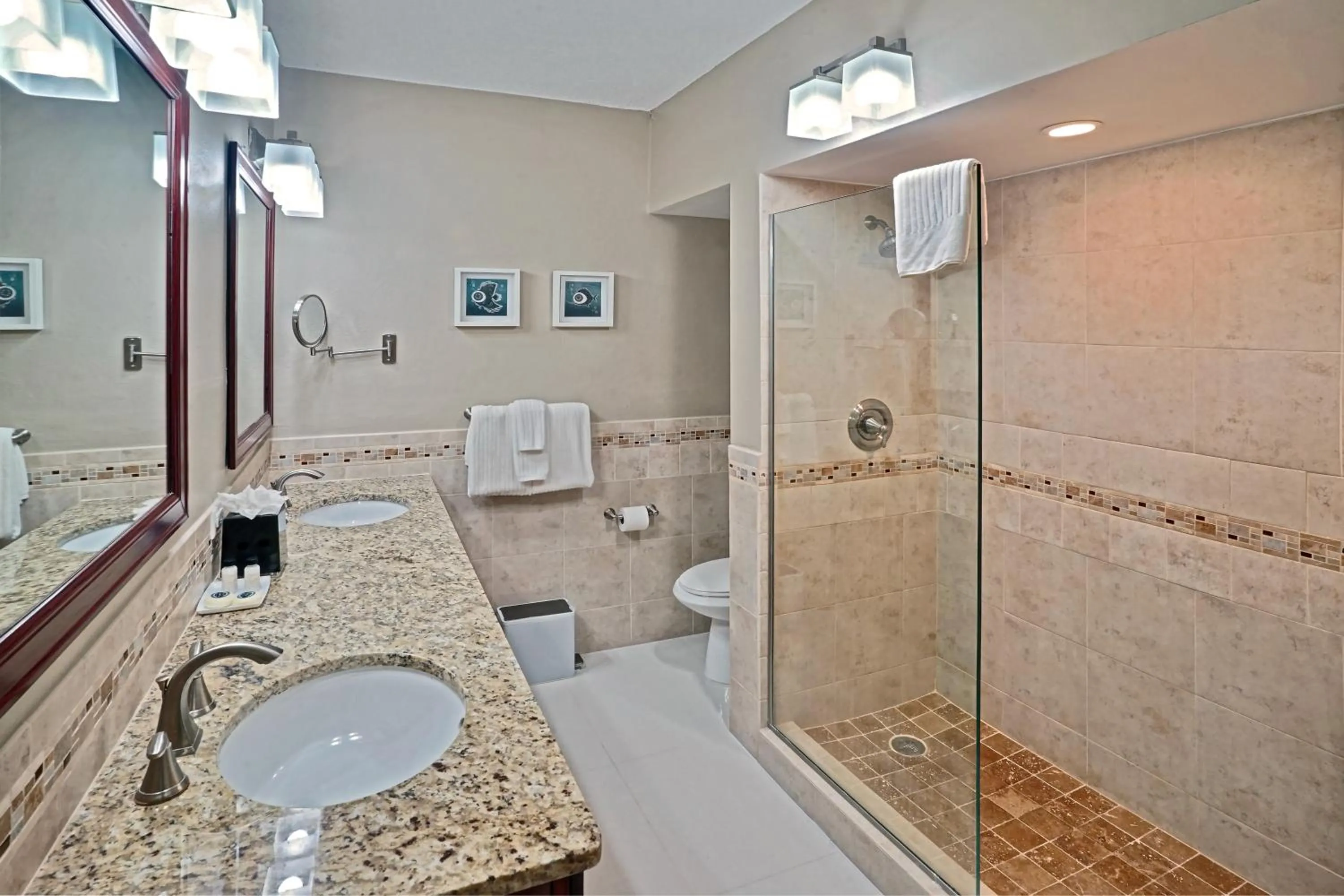 Bathroom in Secret Harbour Beach Resort