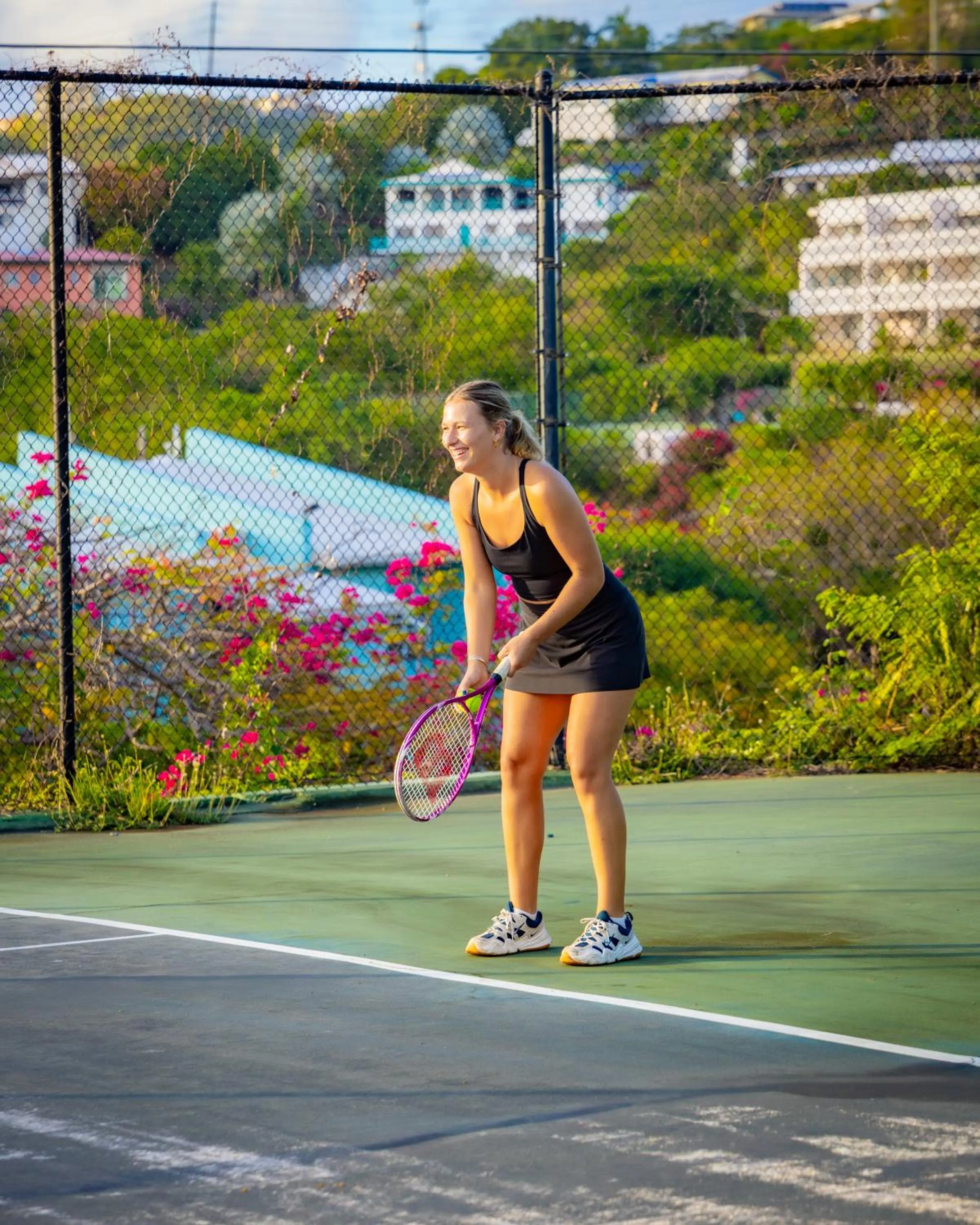 Tennis court in Secret Harbour Beach Resort