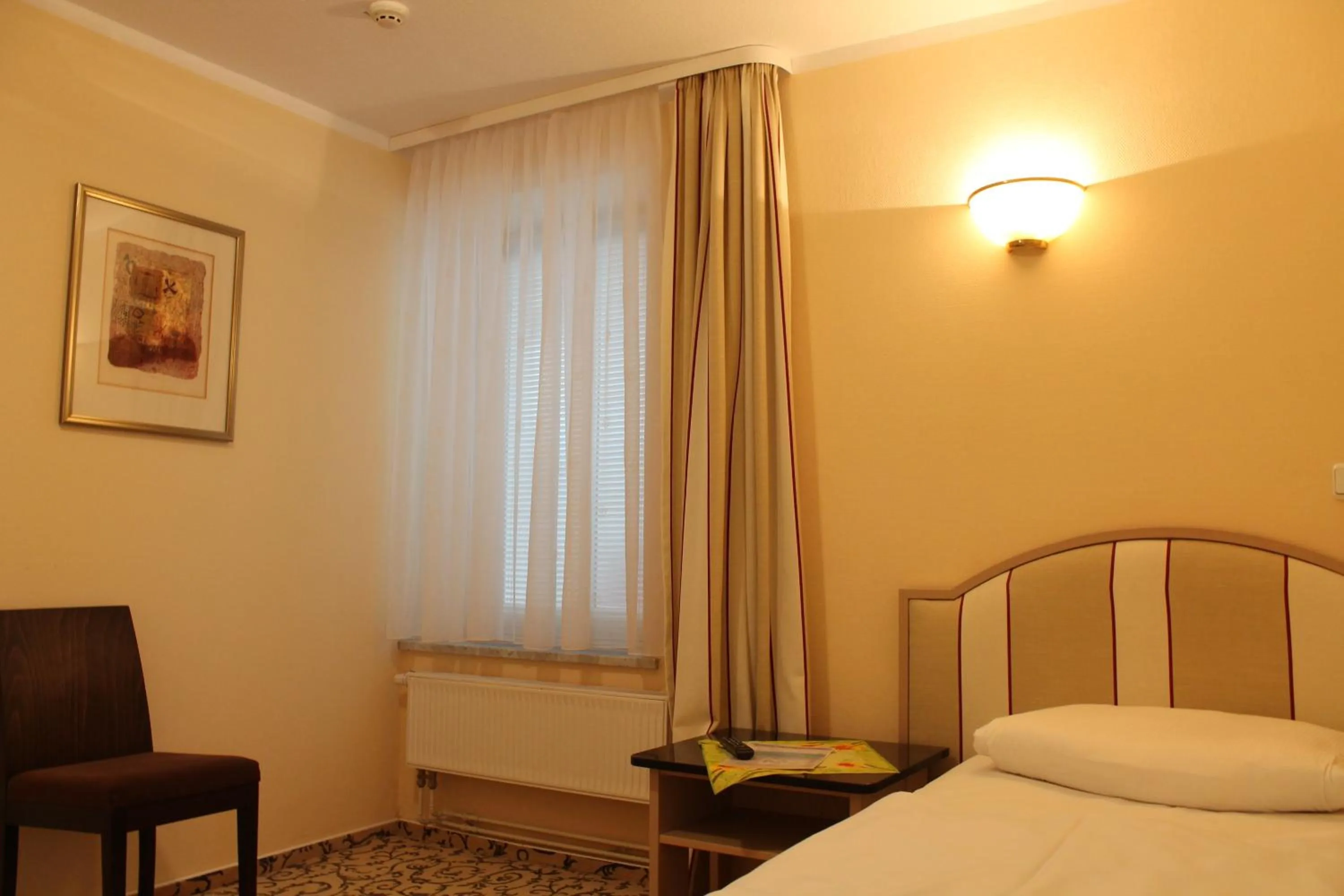 Bed in Hotel Stolteraa