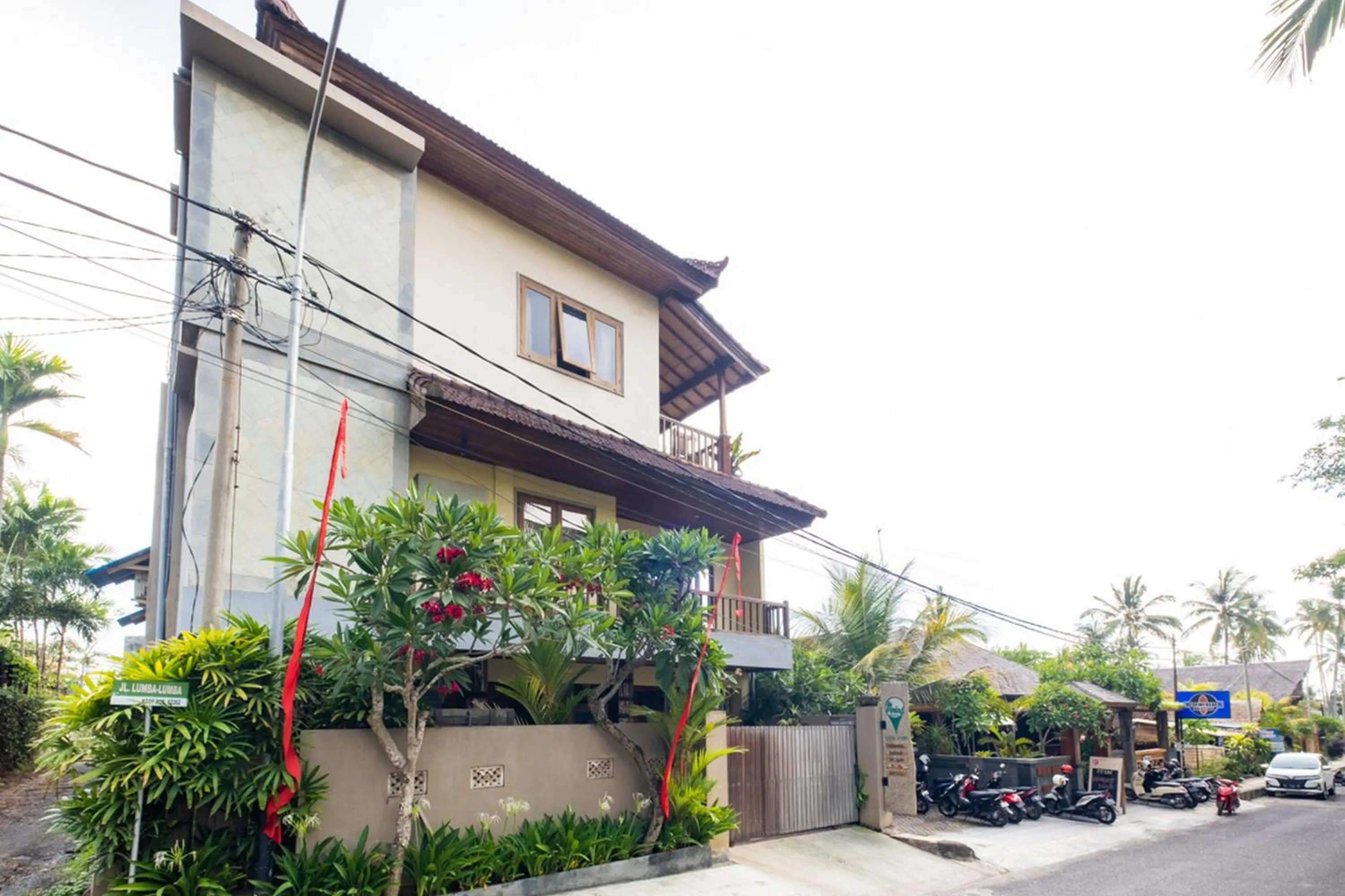 Property building in The point surfcamp Bali