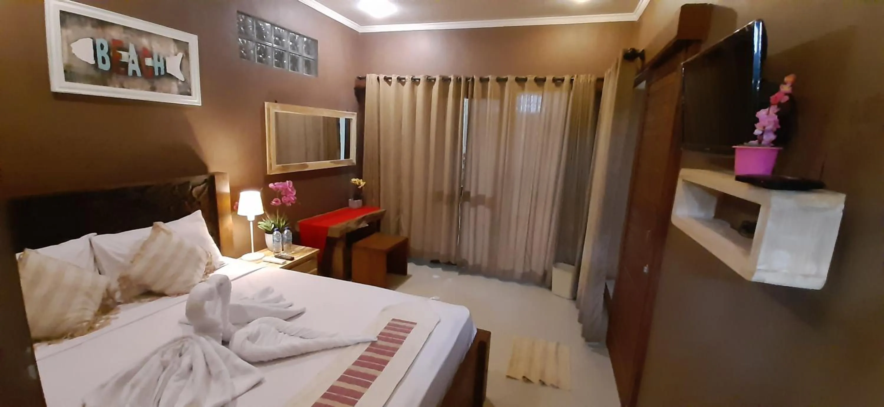 cot, Bed in The point surfcamp Bali