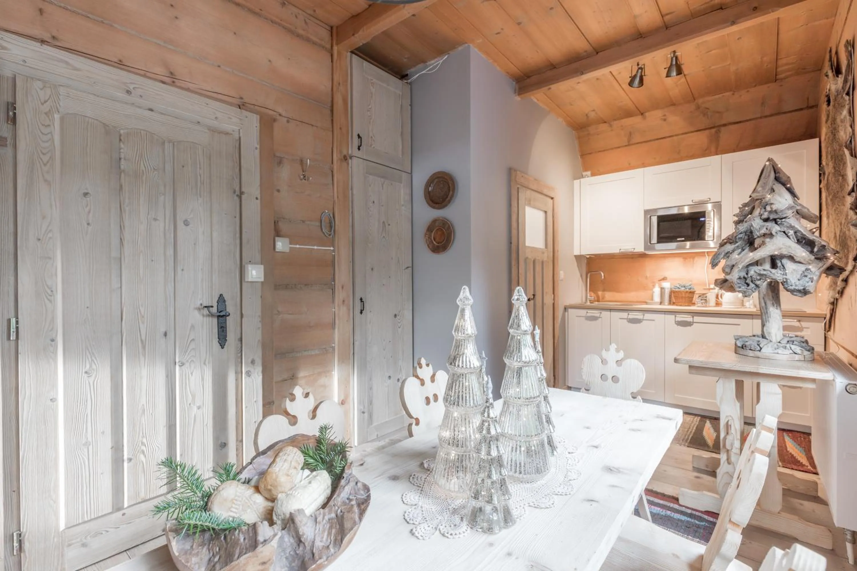 Kitchen or kitchenette in Apartamenty Biały Potok