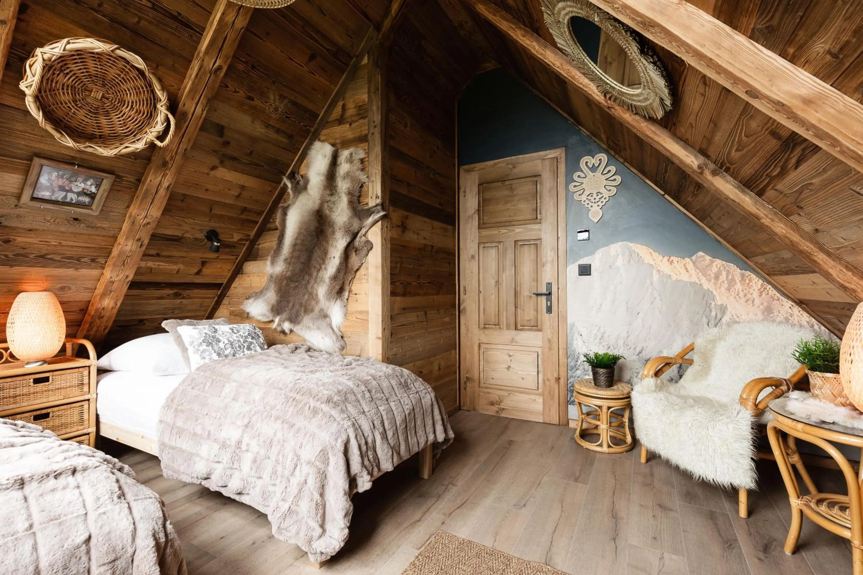 Photo of the whole room, Bed in Apartamenty Biały Potok