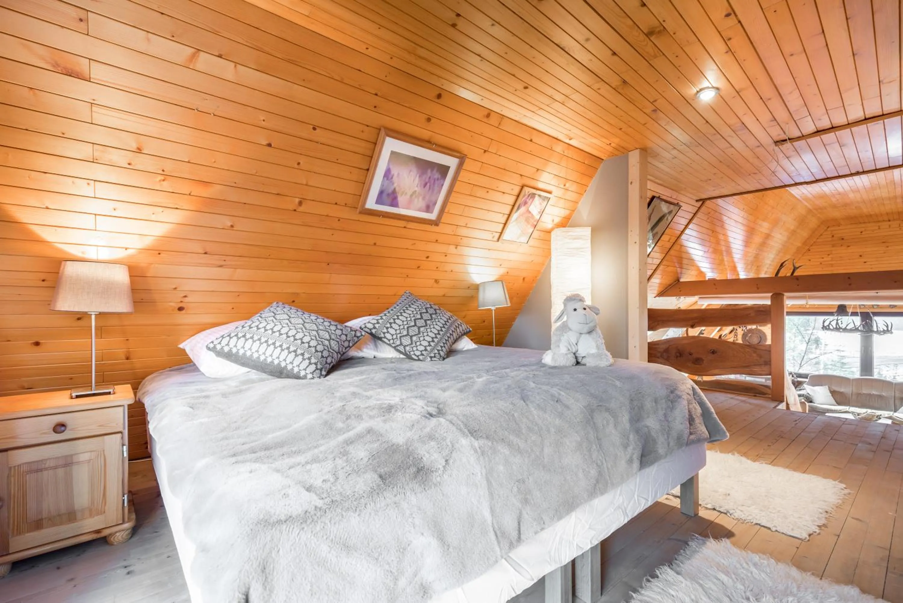Bed in Apartamenty Biały Potok