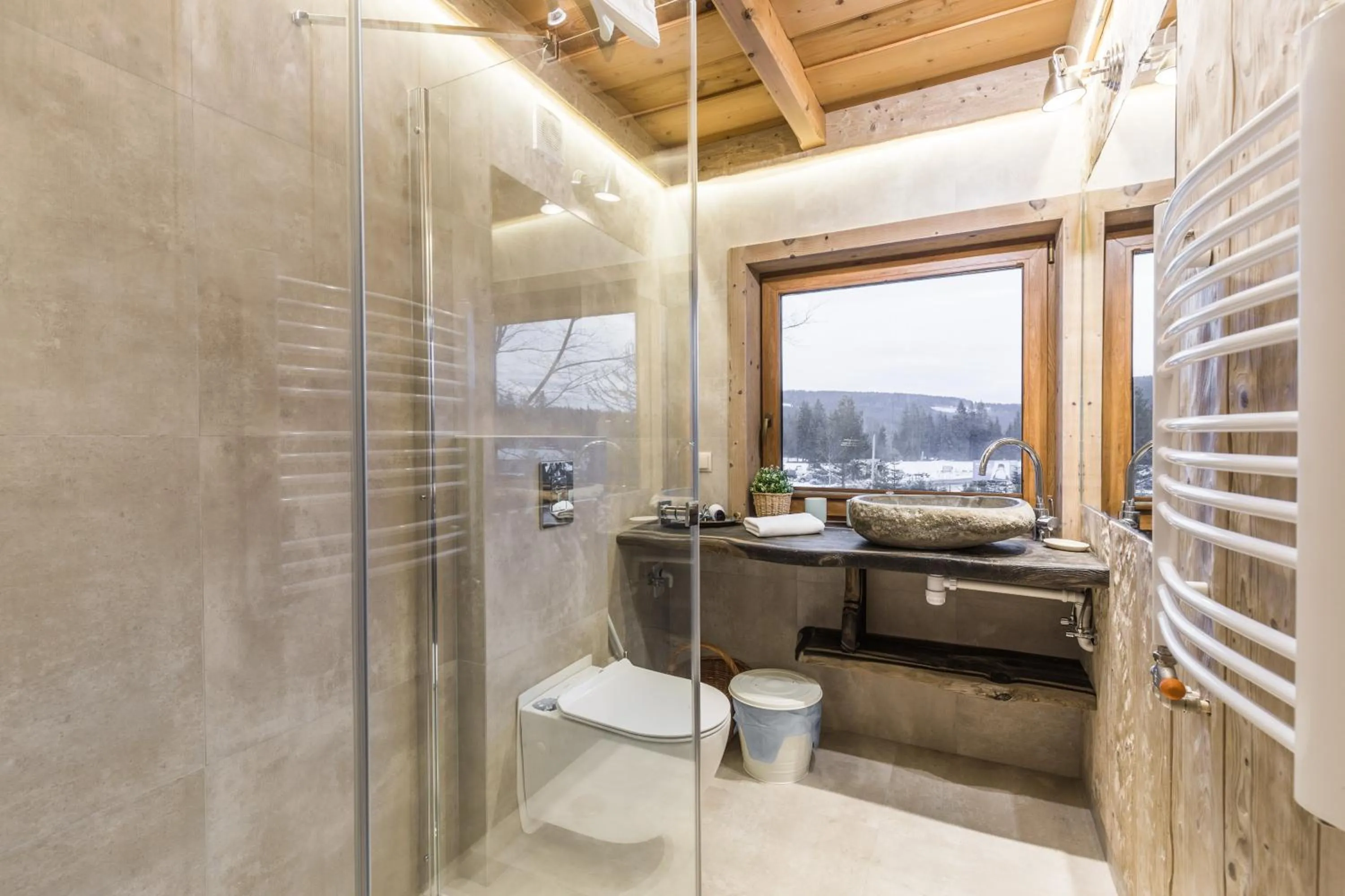 Shower in Apartamenty Biały Potok