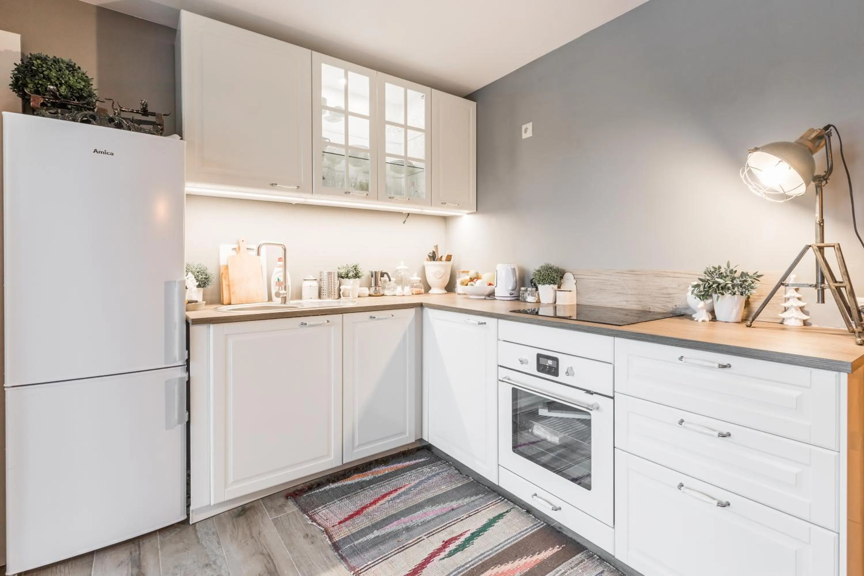 Kitchen or kitchenette in Apartamenty Biały Potok