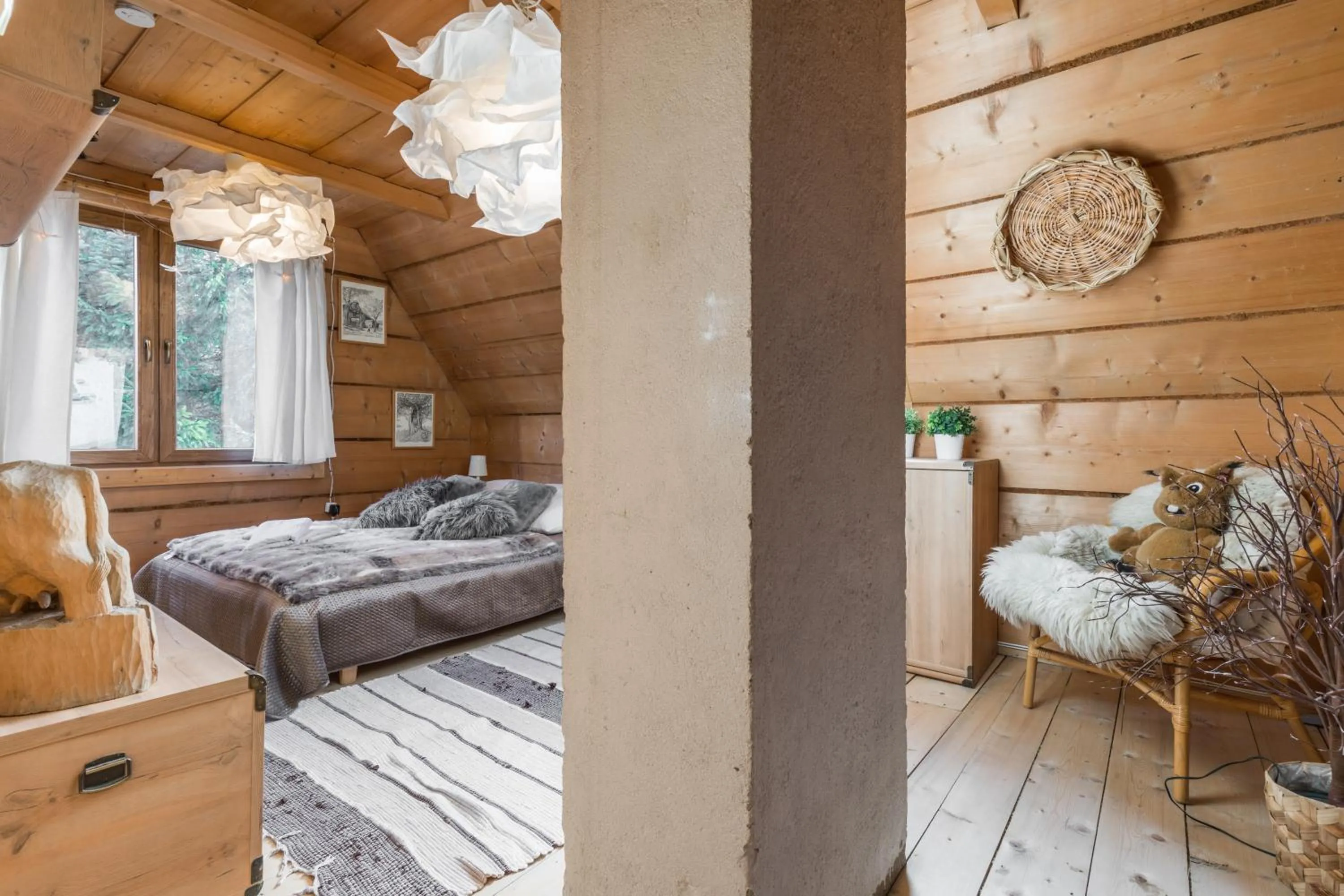 Bed in Apartamenty Biały Potok
