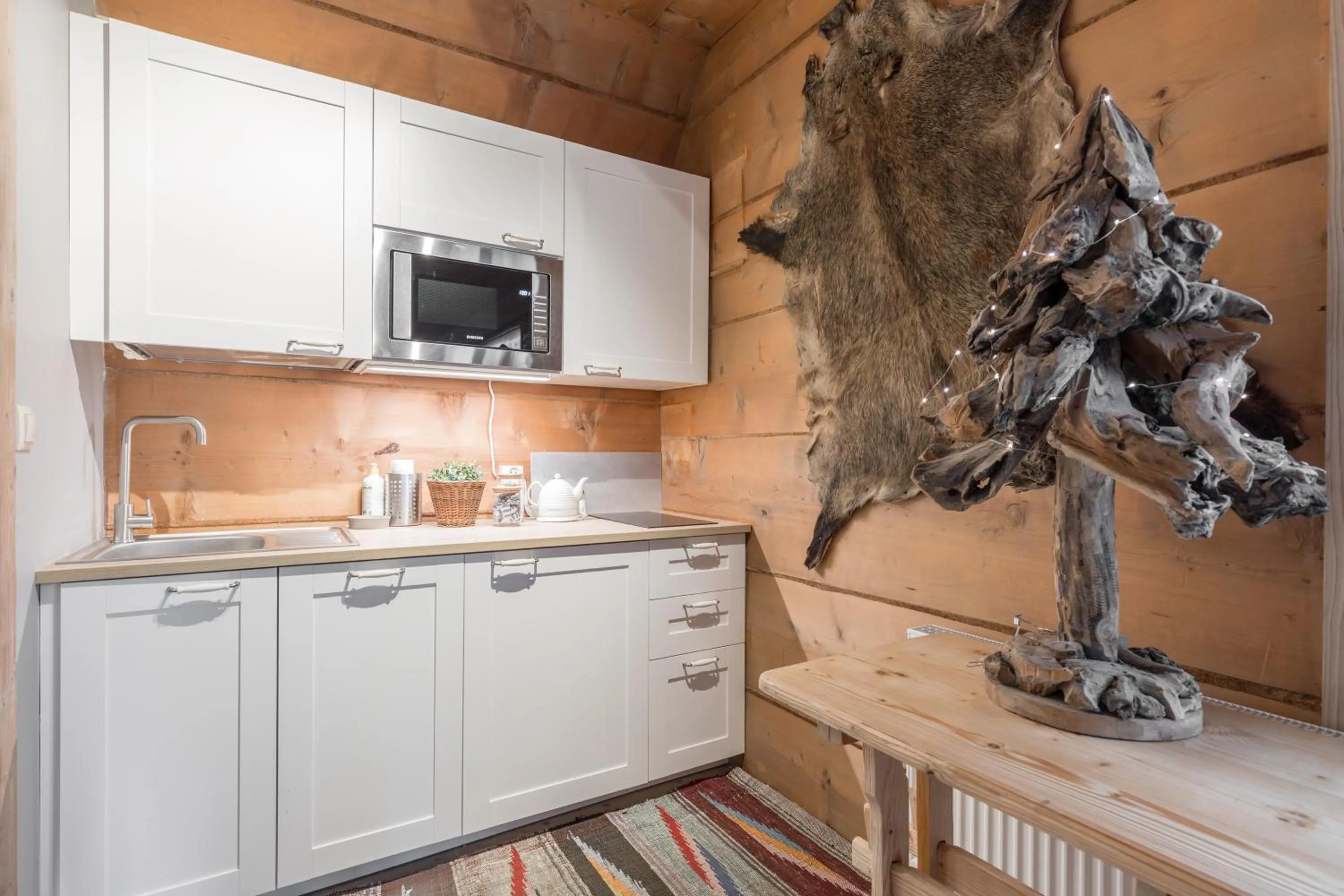 Kitchen or kitchenette in Apartamenty Biały Potok