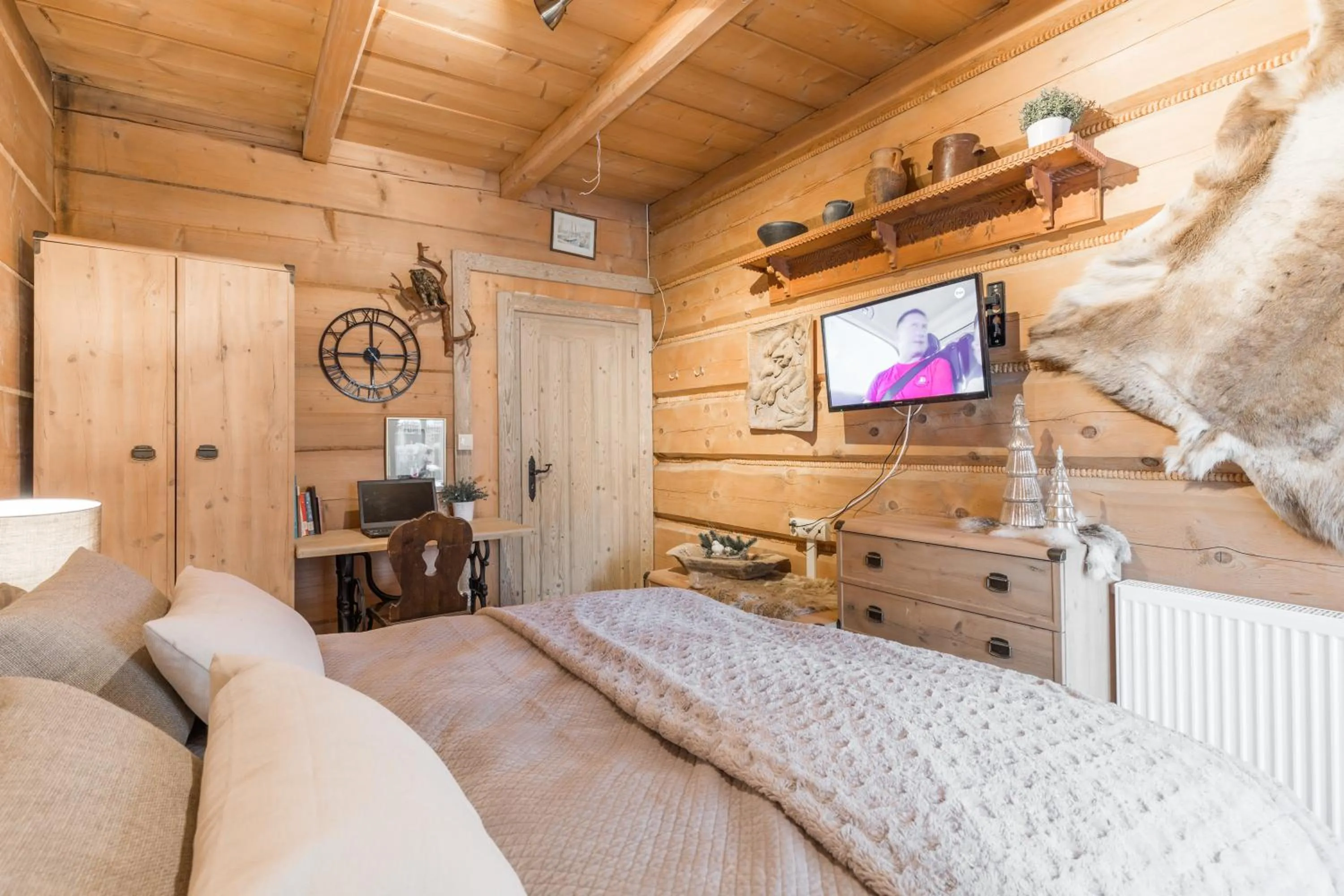Bed in Apartamenty Biały Potok