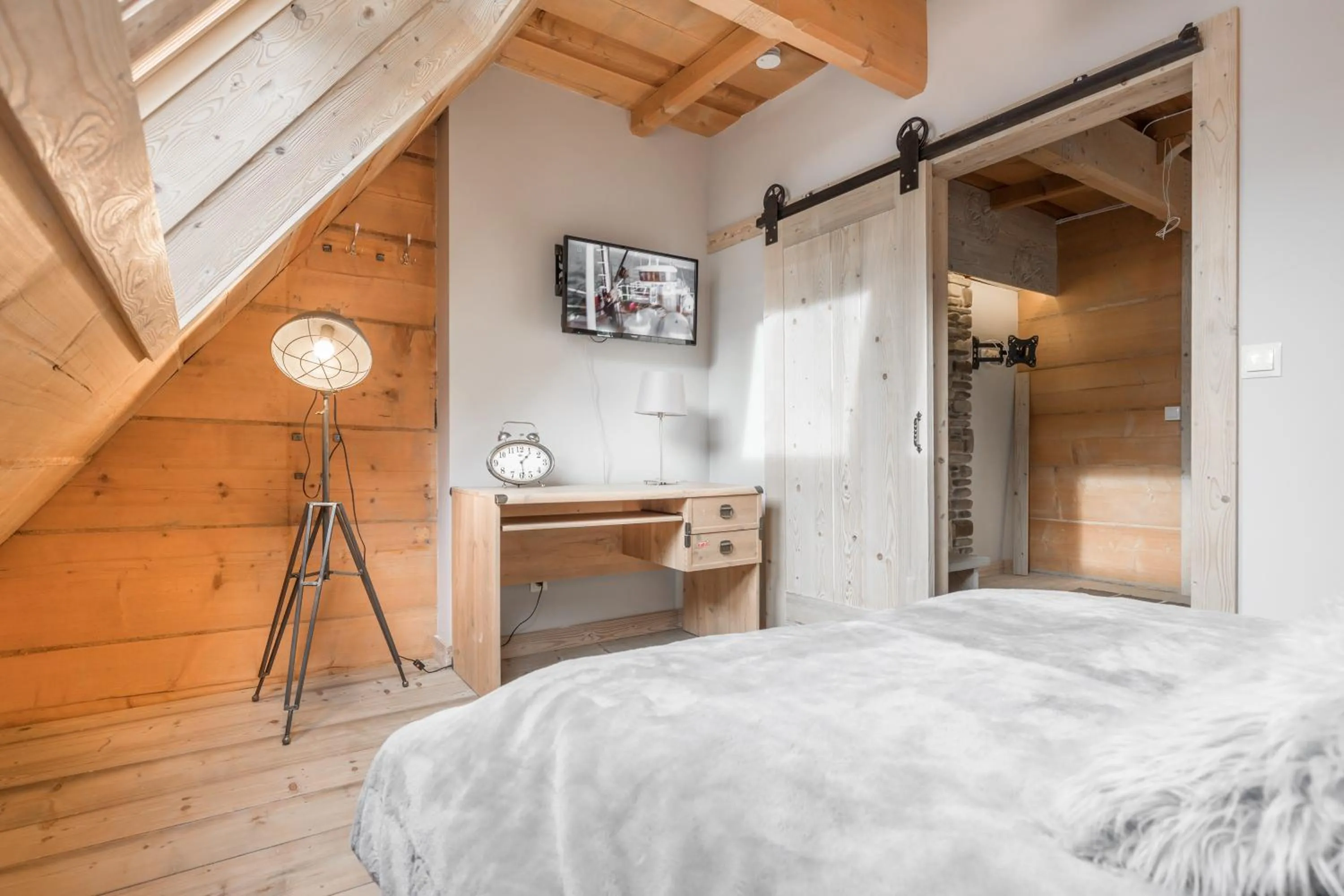 Bed in Apartamenty Biały Potok