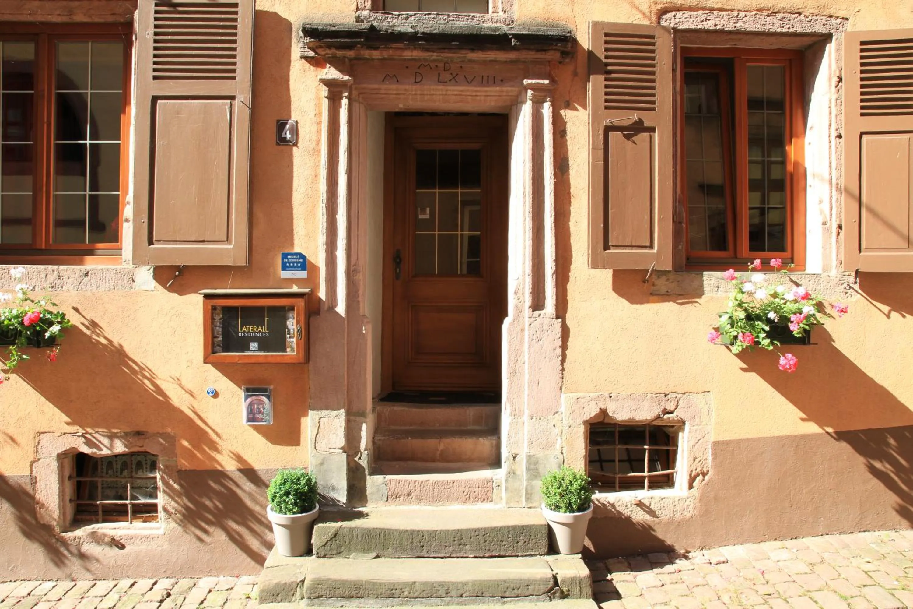Facade/entrance in Laterale Residences Riquewihr