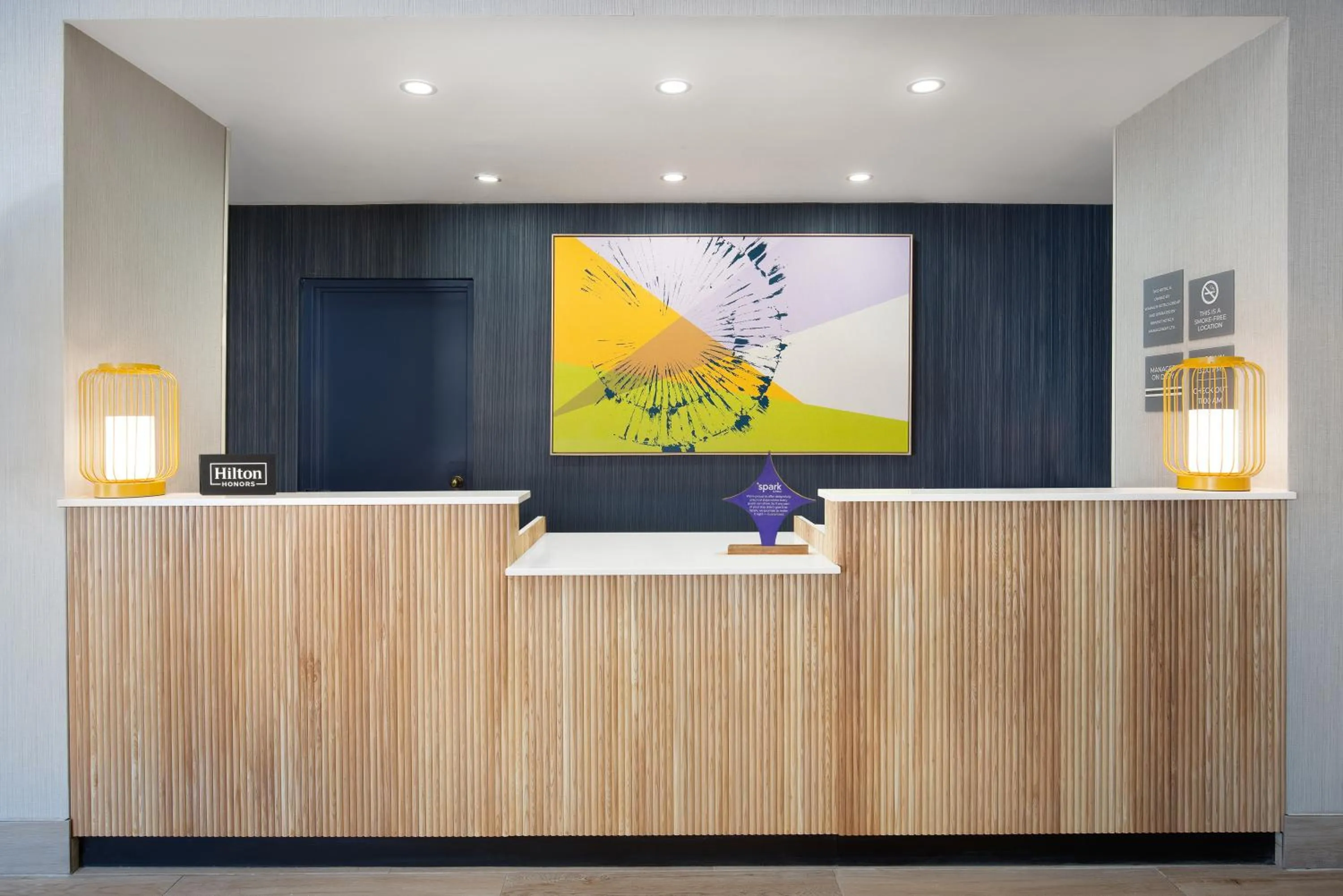 Lobby or reception in Spark by Hilton Brockville