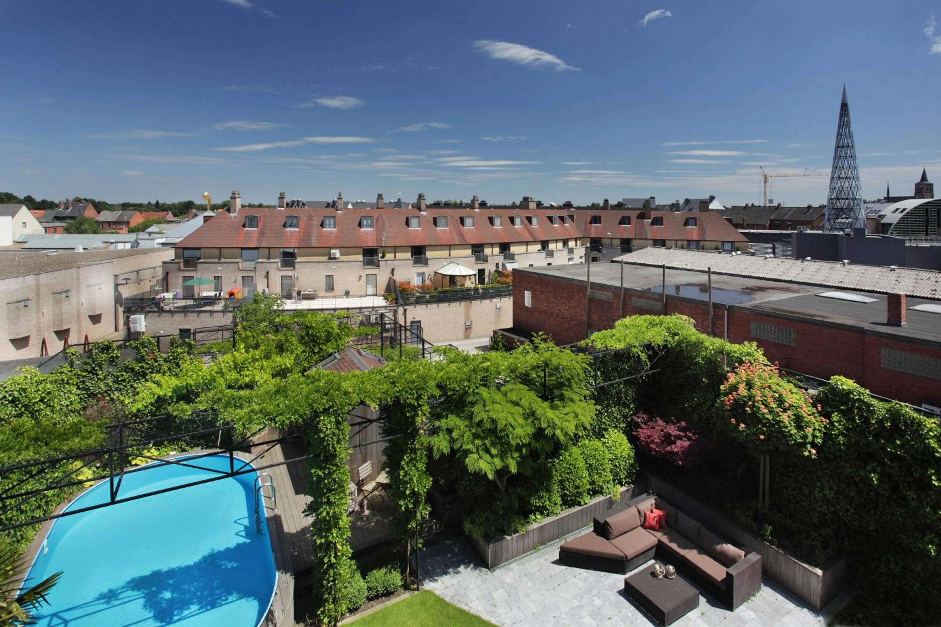 City view in Tuinhotel