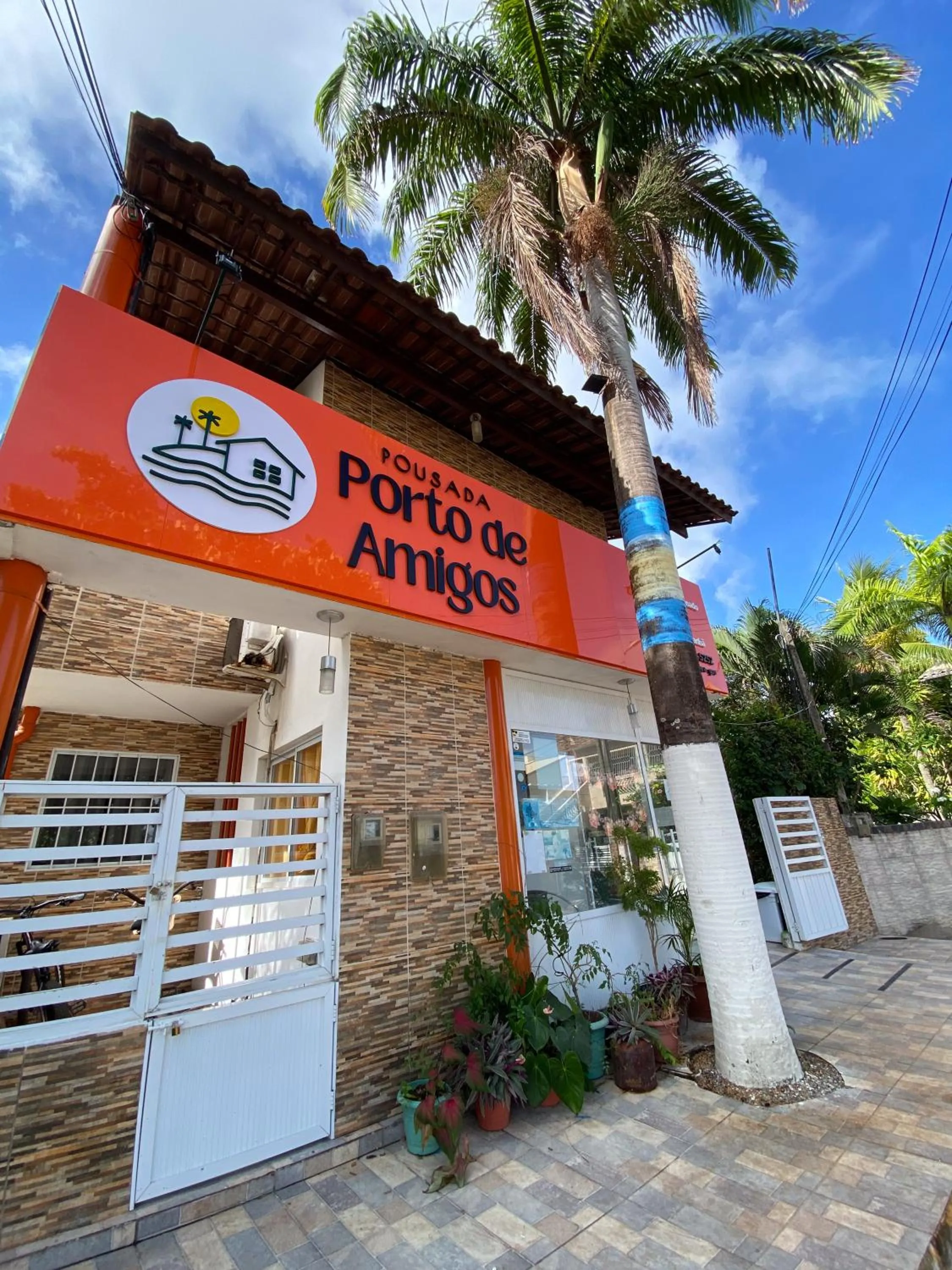 Facade/entrance in Pousada Porto de Amigos