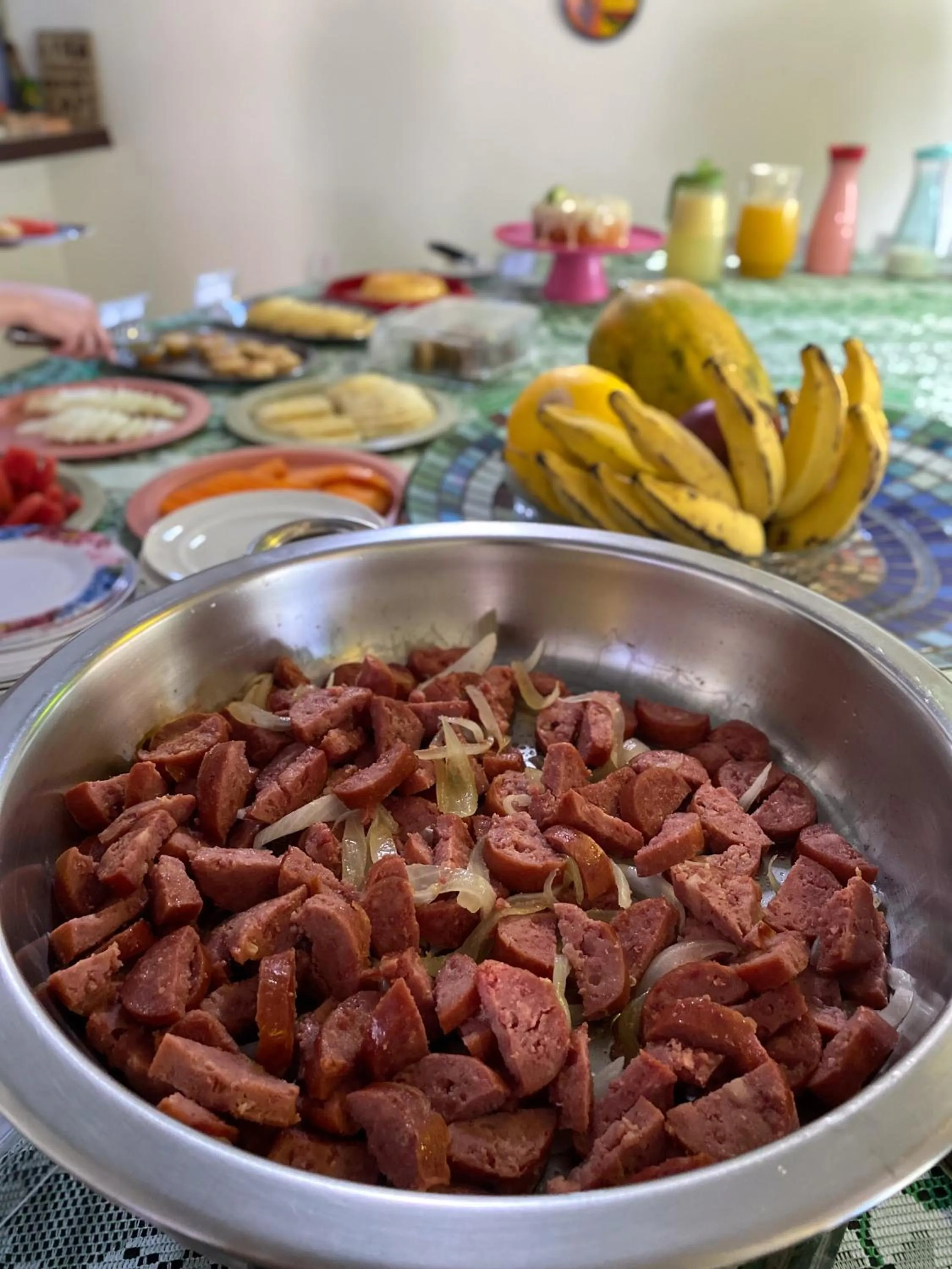 Breakfast in Pousada Porto de Amigos